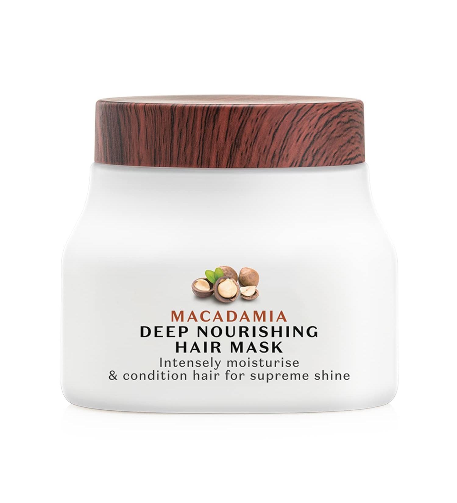 Macadamia Deep Nourishing Hair Mask | Repair & Hydrate Dry Chemically Treated Hair | Sulphate-Free Paraben-Free 140g - Buy Online on GoSupps.com