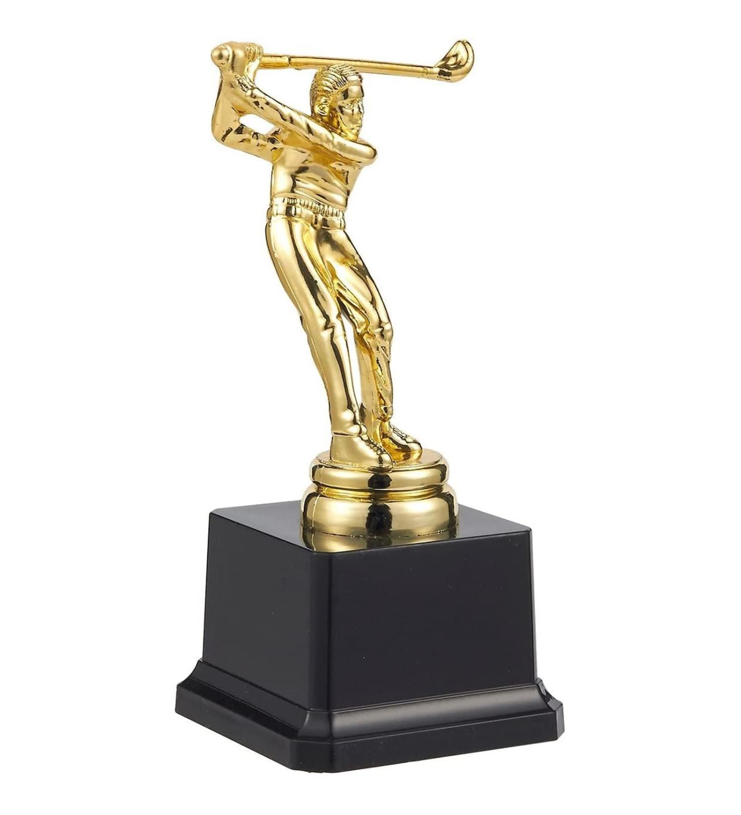 Juvale Golf Trophy - Gold Champion Trophy for Tournaments and Parties (3x3x7in) - Buy Online on GoSupps.com