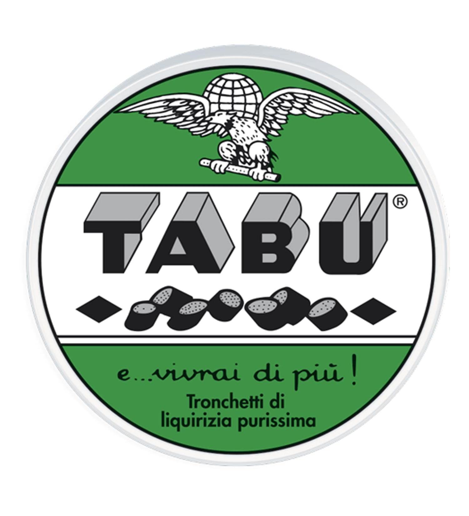 Tabu candies Tabu candies 32 pieces of 8 g with licorice flavor