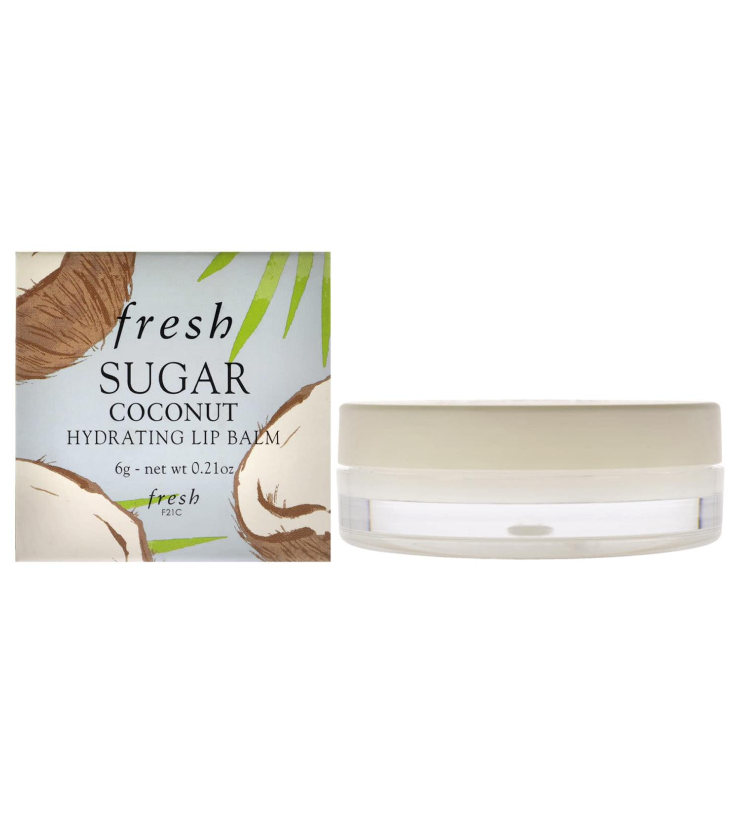 Fresh Sugar Coconut Hydrating Lip Balm 0.21oz | Nourishing Lip Care for All Skin Types - International Shipping Available - Buy Online on GoSupps.com