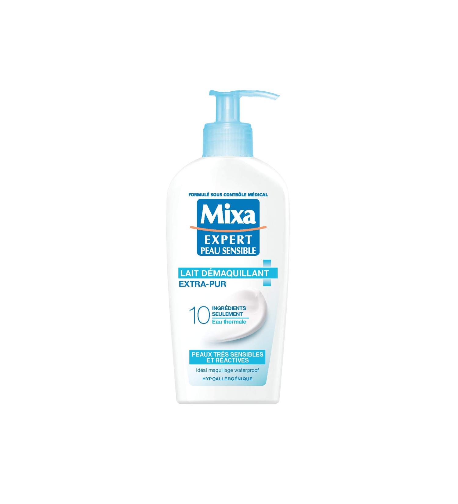 Mixa Expert Sensitive Skin Extra-pure Soothing Cleansing Milk 200 ml - Buy Online on GoSupps.com