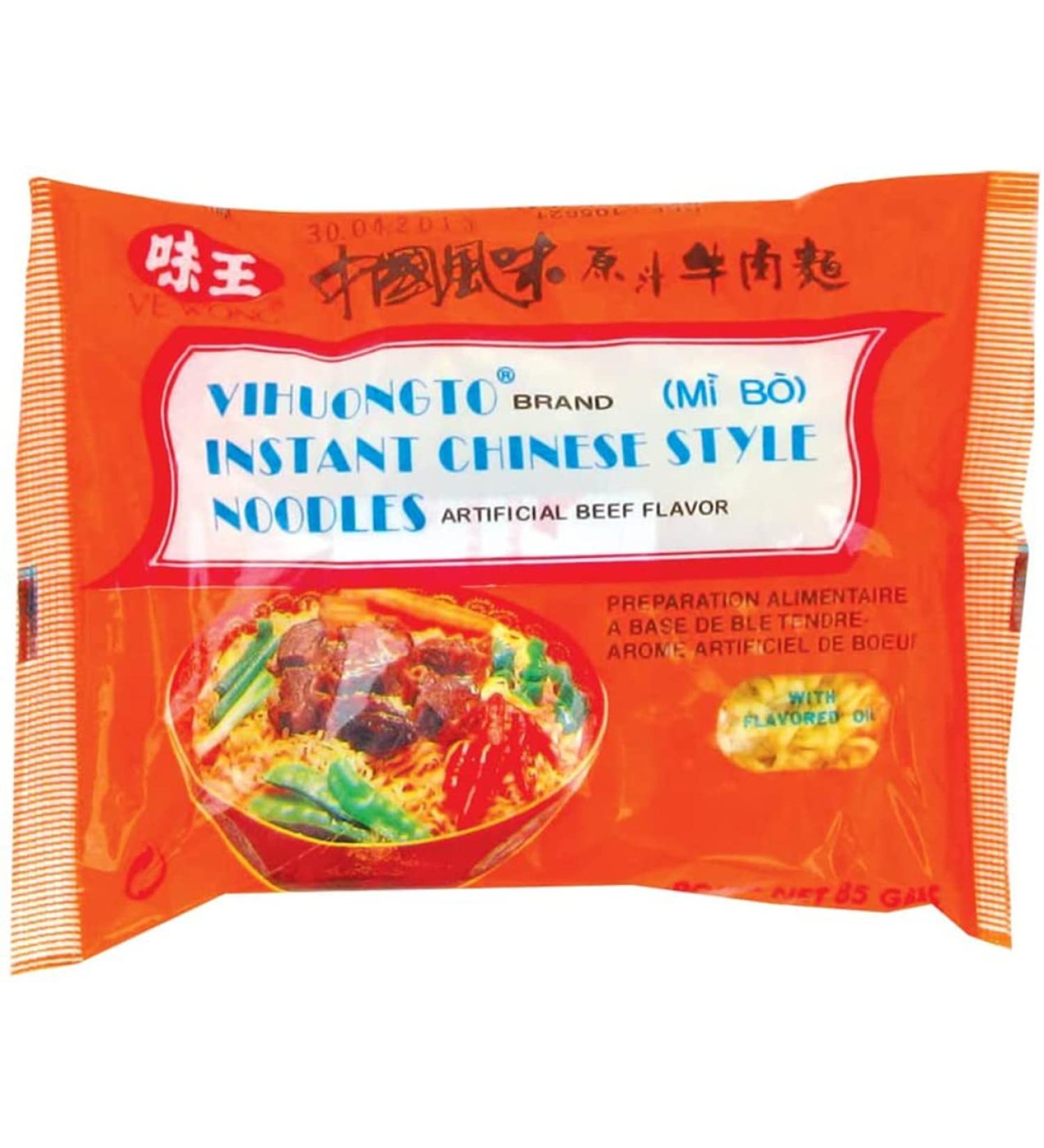 Ve Wong Chinese Beef Soup, Chinese Beef Noodles 85g (Box of 30)