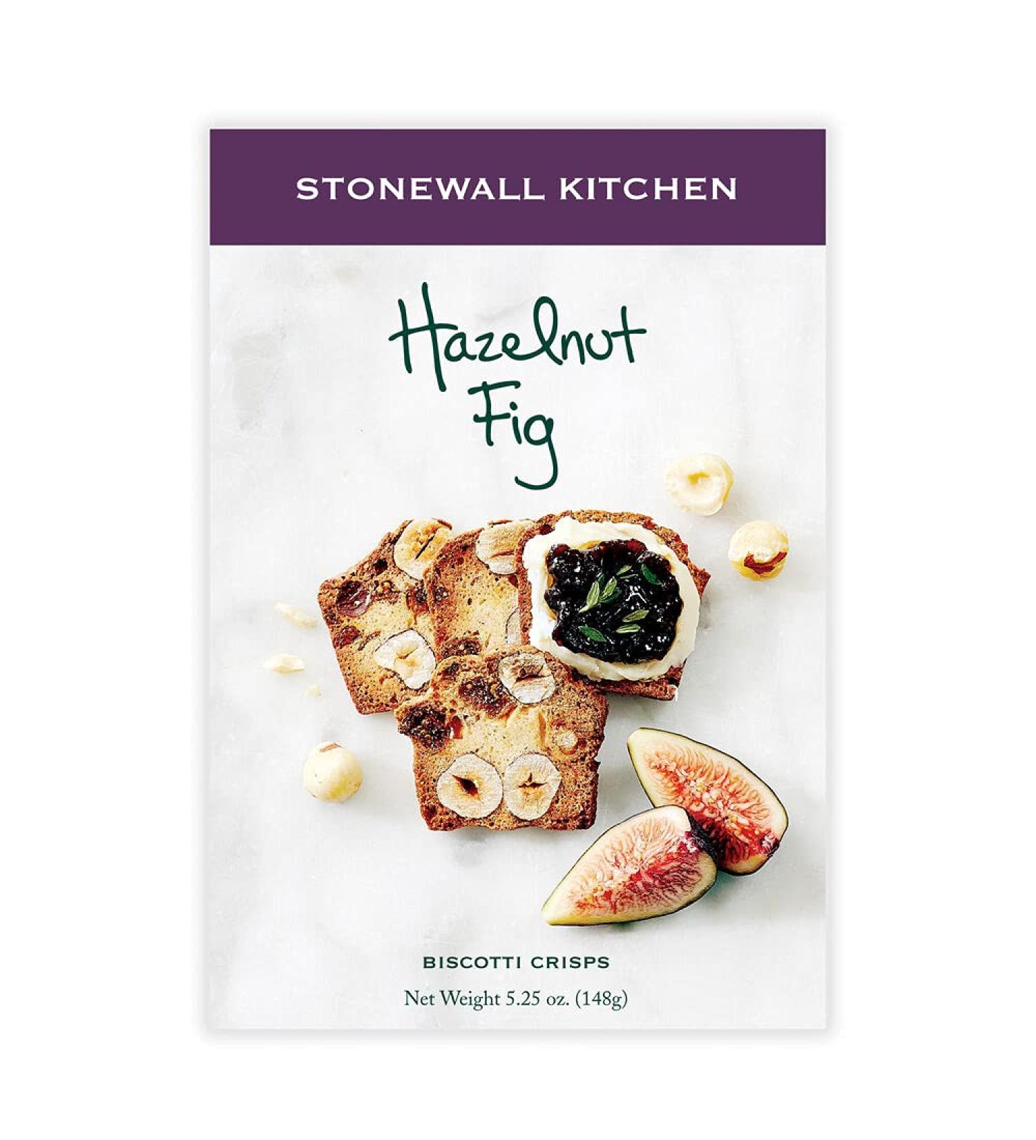 Stonewall Kitchen Hazelnut Fig Biscotti Crisps, 5.25 oz.