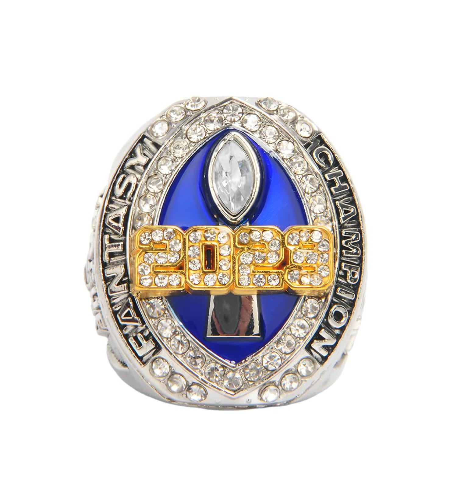 Buy McBean FFL Fantasy Football Championship Ring Replica 2023 - Rugby League Champion Rings - Perfect Souvenir for Fans and Office Decor - Buy Online on GoSupps.com