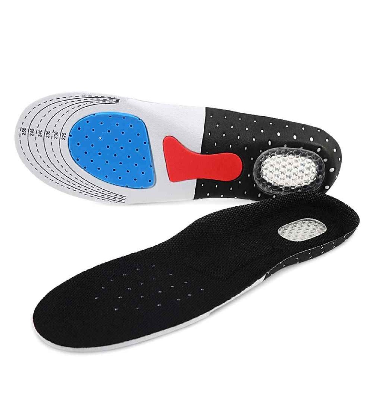 Happystep Sport Gel Insoles - Heel Cushioning & Shock Absorption for Men (Size 8-11) & Women (Size 10-12) | International Shipping - Buy Online on GoSupps.com