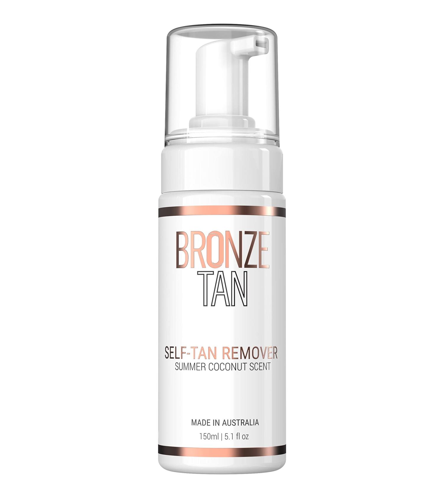 Bronze Tan Self Tan Remover - Eliminate Streaks & Build-Up with Coconut Scent (150ML) - Perfect for Full Removal of Self Tanner & Bronzer - Buy Online on GoSupps.com
