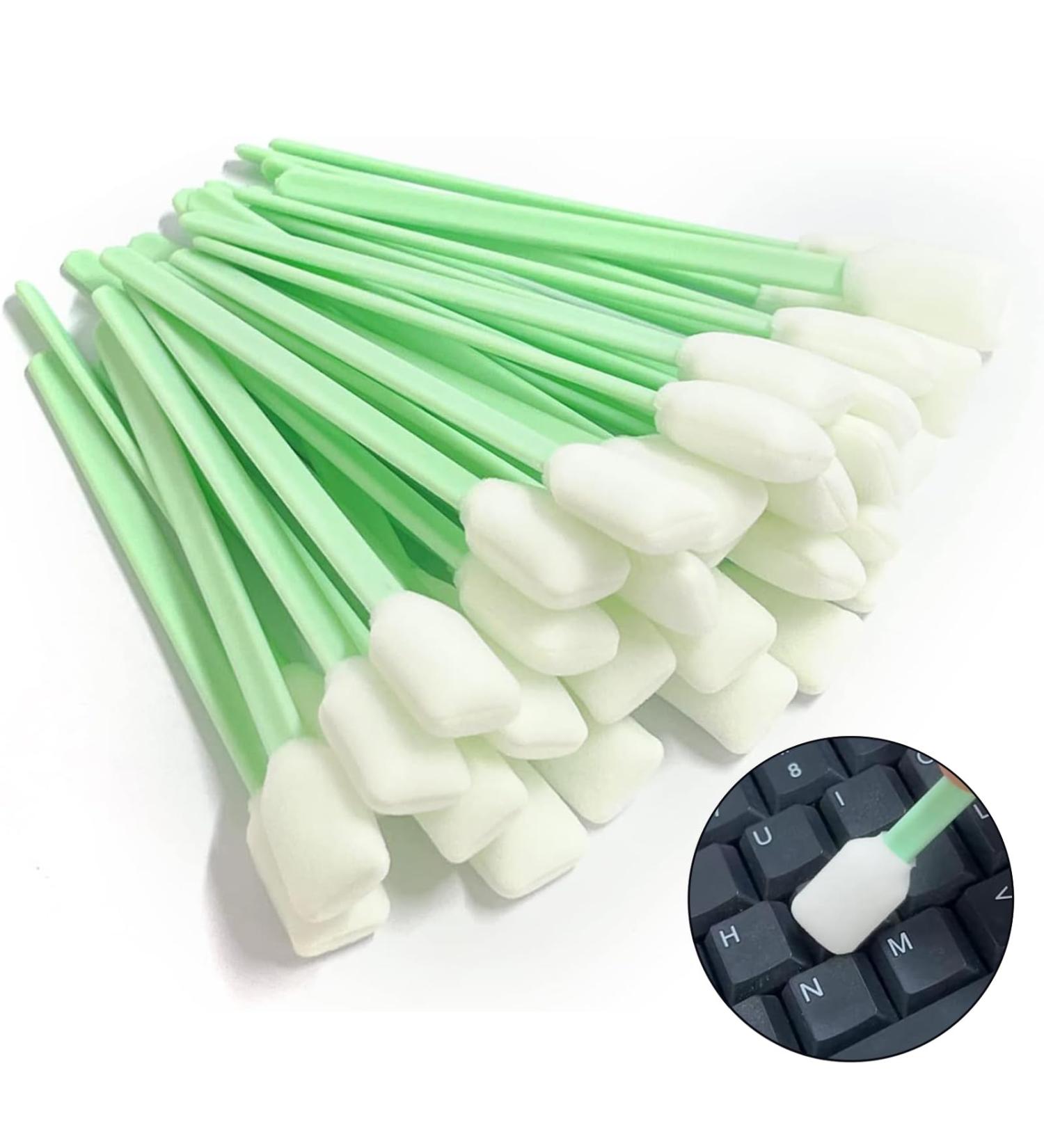 Buy 50 Reusable Foam Cleaning Cotton Swabs for Inkjet Printers & Cameras - Optimal Cleaning Sticks for Print Head & Optical Lens Care - Buy Online on GoSupps.com