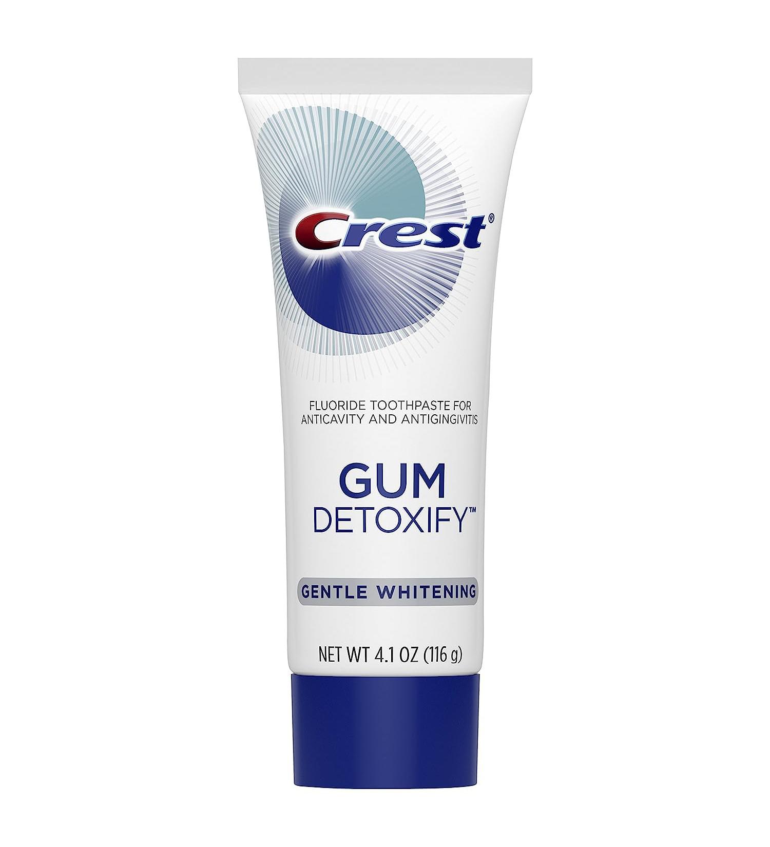 Crest Gum Detox Gentle Whitening Toothpaste Fluoride - 4.1 oz | Buy Internationally for Healthy Smiles - Buy Online on GoSupps.com