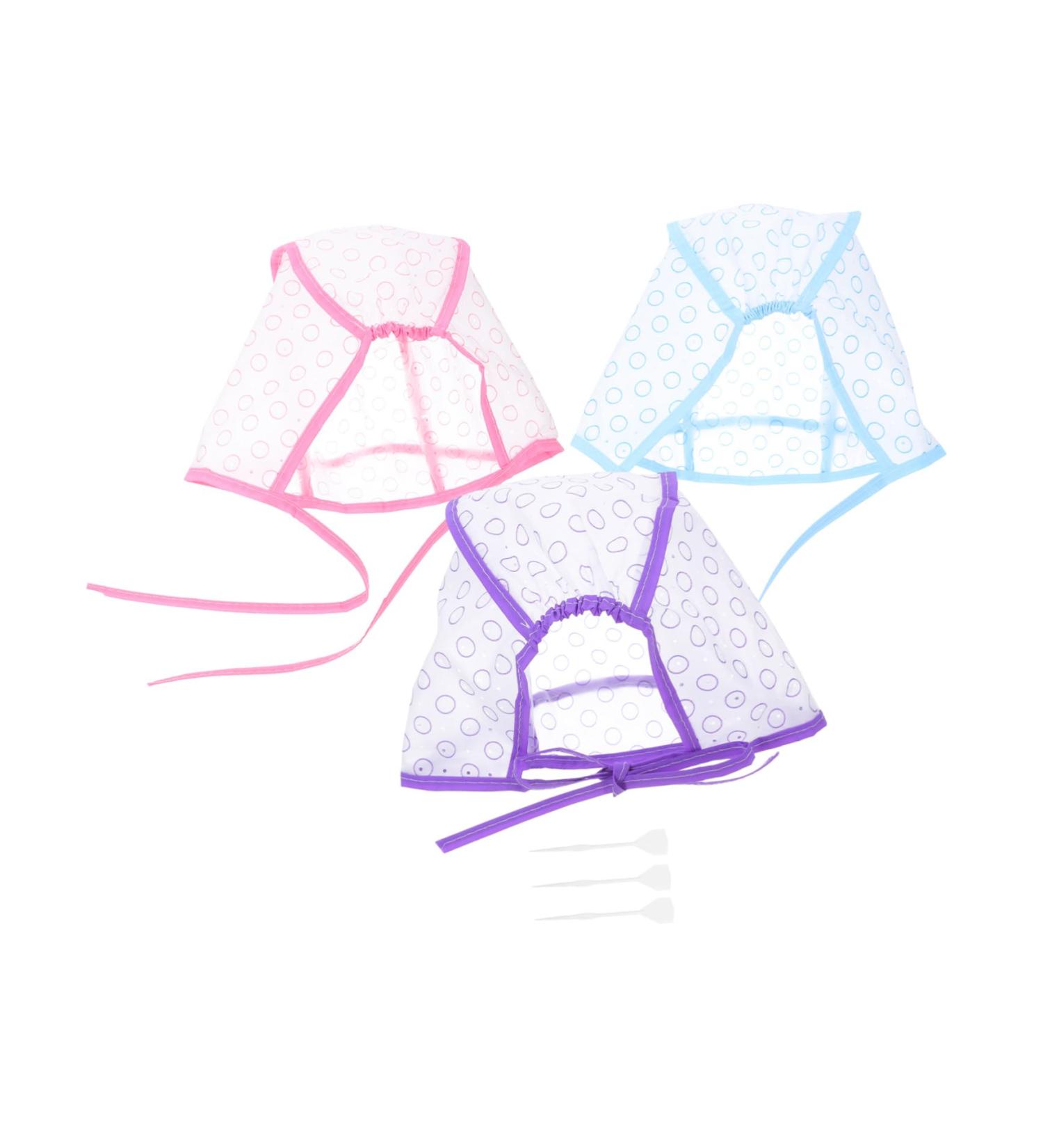 Healvian 3 Ensembles Kit de Bonnet de M ches pour Coloration Cheveux avec Crochet Cap Isolation Confortable et R utilisable Outil de Teinture Adapt Salon et Usage Domestique - Buy Online on GoSupps.com