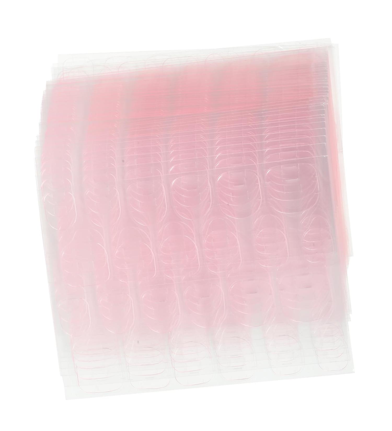 Gogogmee 50 Sheets Self-Adhesive Toe Nail Stickers with Strong Jelly Gel Glue Waterproof Press Nail Tabs for Women for DIY Manicure Artificial Nails Easy Application Long Lasting - Buy Online on GoSupps.com