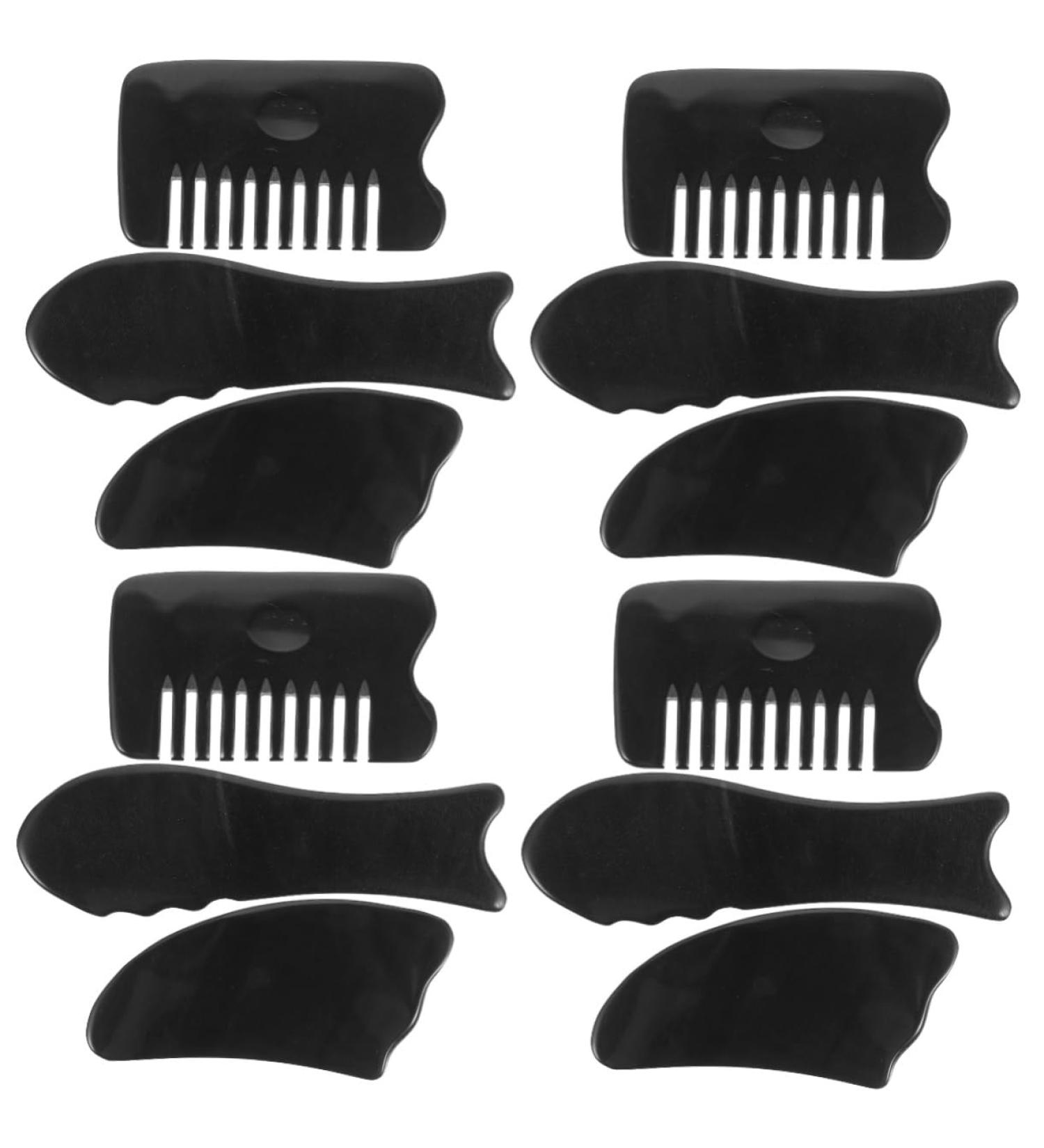Minkissy HornScharb Multifunctional Muscle Scraper & Facial Gua Sha Board | Myofascial Massage Tools & Accessories for Body Care - Buy Online on GoSupps.com