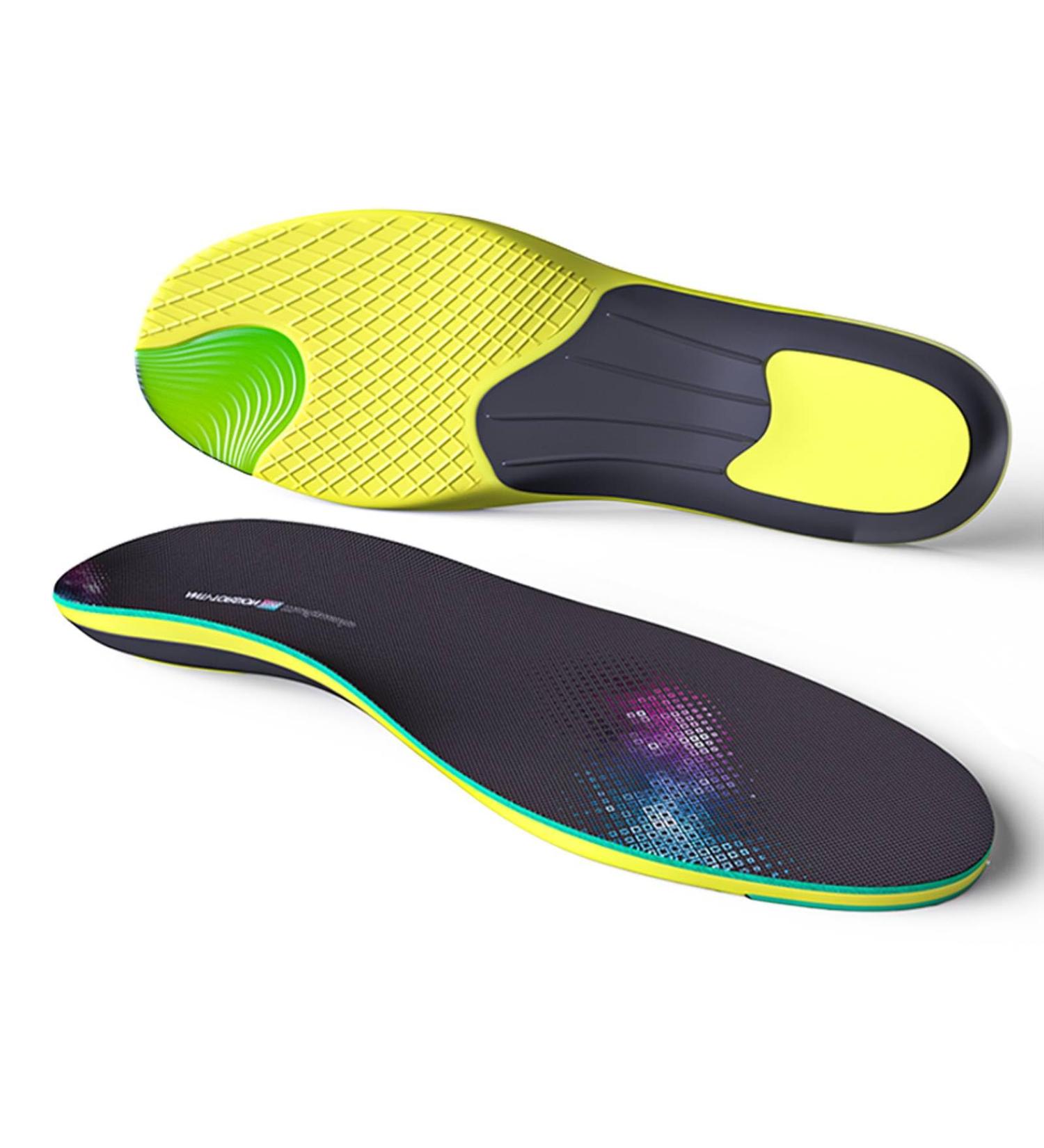 Buy Orthopedic Insoles for Men & Women - Arch Support Shock Absorption Comfort (Yellow Sizes 11.5-12.5 Men / 12.5-13.5 Women) - Ideal for Sports & Arch Pain Relief - Buy Online on GoSupps.com