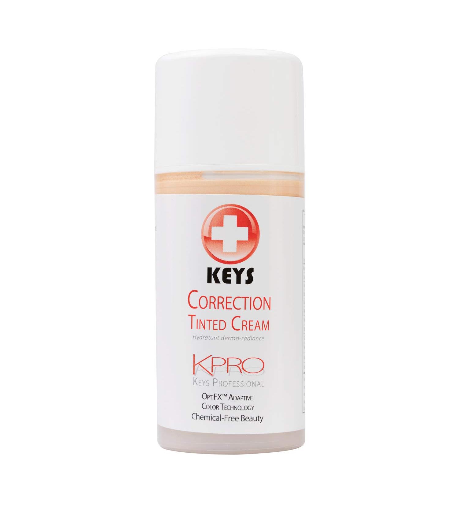 Keys Care KPRO Hydrating Tinted Correction Cream - All-Natural Hypoallergenic Smooths Fine Lines | International Shipping - Buy Online on GoSupps.com