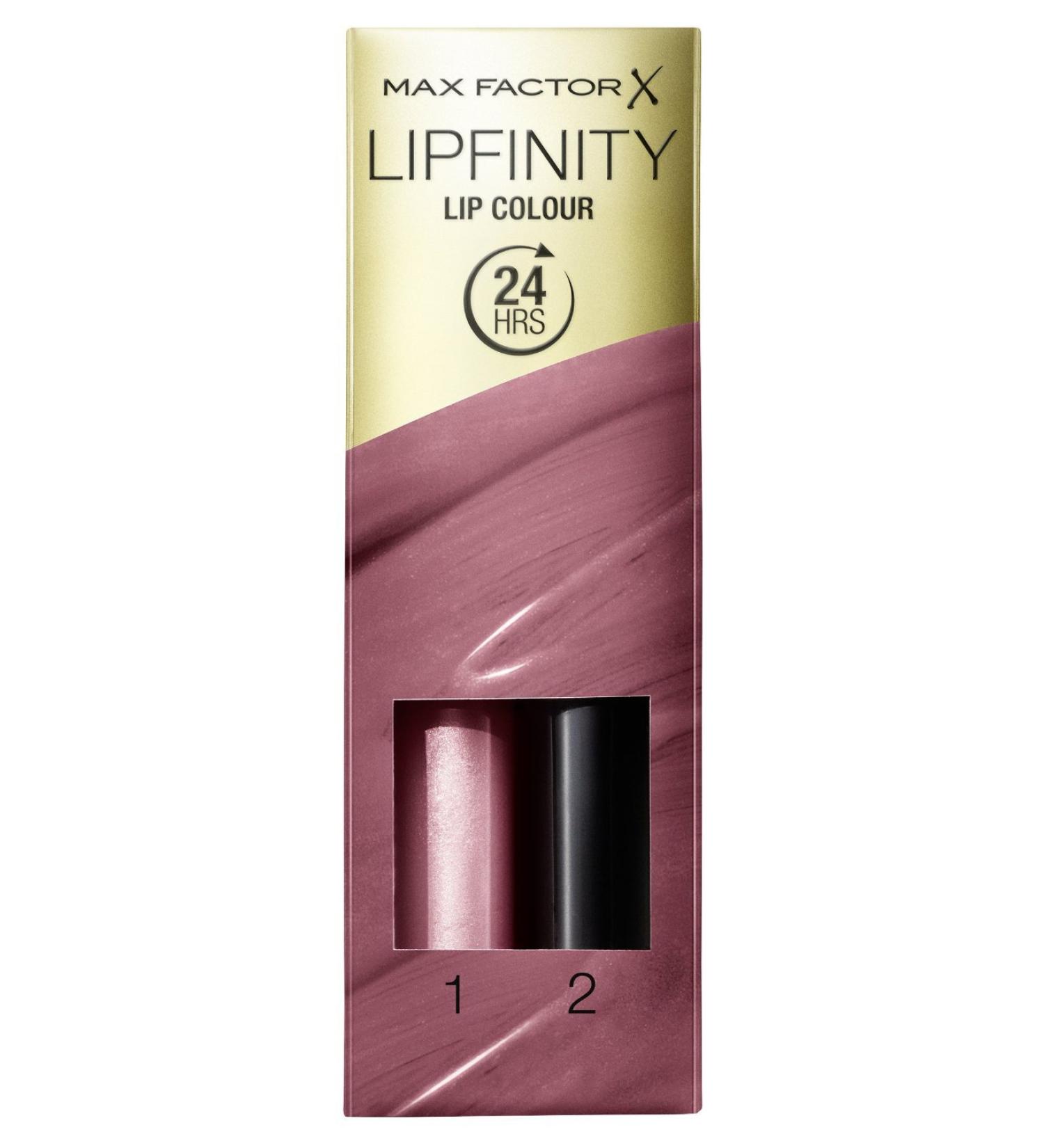 Buy 3 x Max Factor Lipfinity Lip Colour 020 Angelic - Long-Lasting & Vibrant | International Shipping Available - Buy Online on GoSupps.com