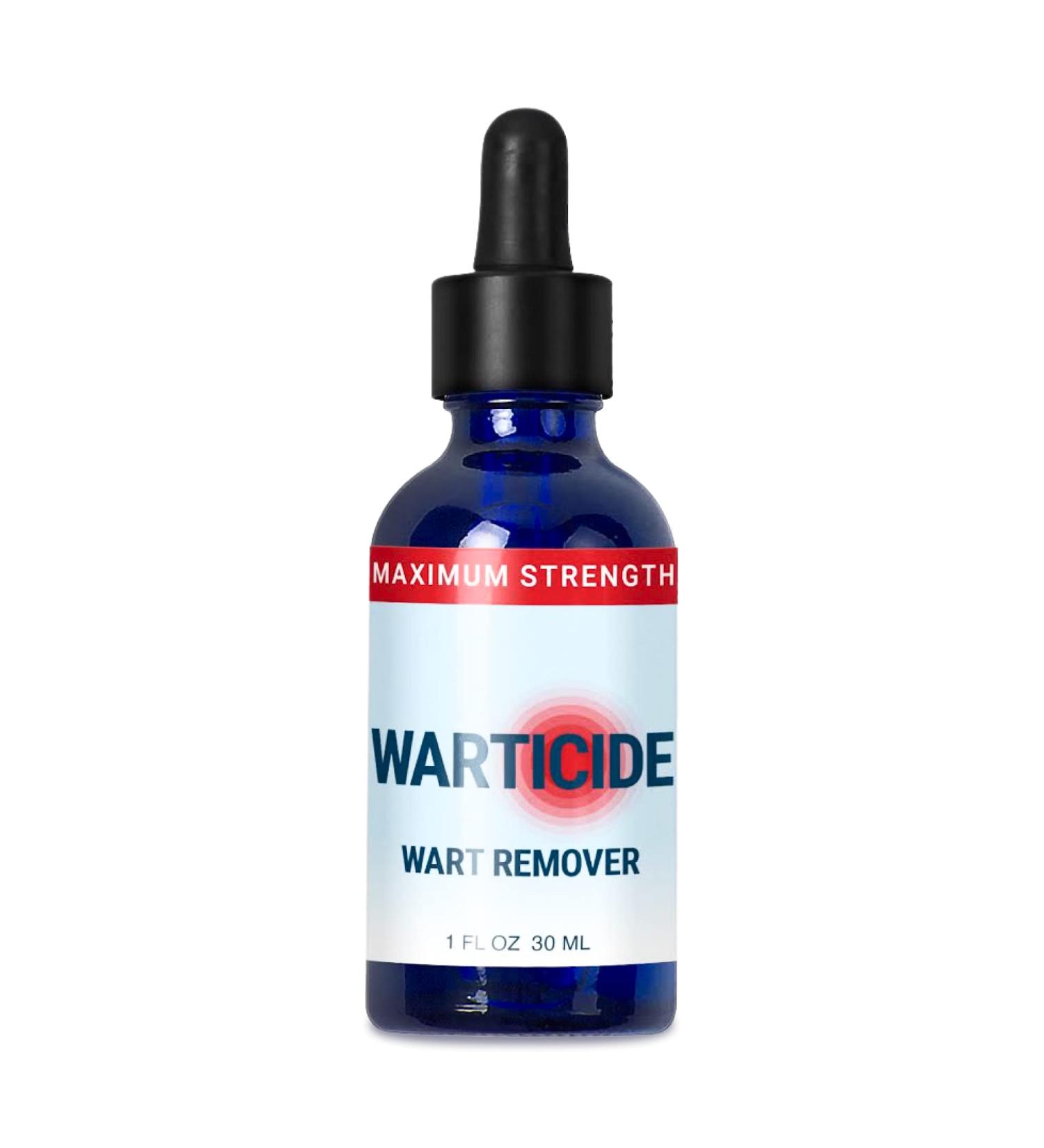WARTICIDE Fast-Acting Wart Remover - Plantar and Genital Treatment - Easy Application - 1 Fl Oz - Buy Online on GoSupps.com
