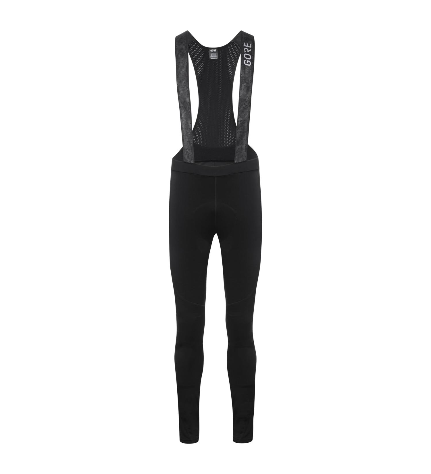 GORE WEAR C5 Thermo Bib Tights+ L Black | Premium Winter Cycling Tights for Cold Weather | International Shipping Available - Buy Online on GoSupps.com