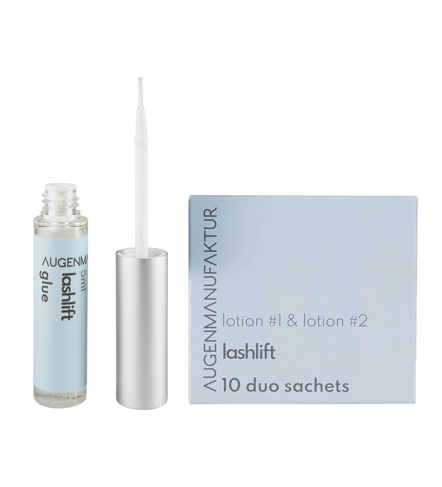 Augenmanufaktur Eyelash Lifting Basic Kit - Professional Sachet Set for Long Voluminous Natural Eyelashes - International Shipping Available - Buy Online on GoSupps.com