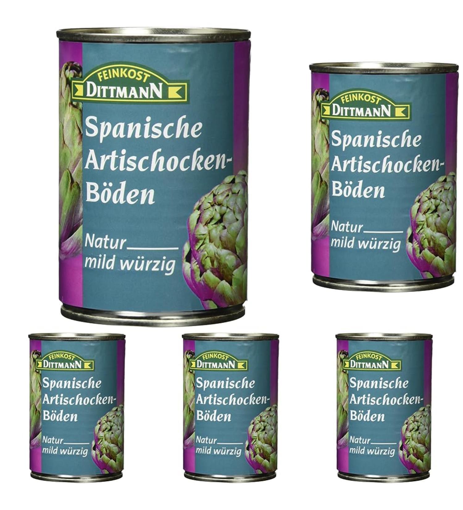 Feinkost Dittmann Artichokes 210 g (pack of 5) 1 630 g (pack of 5)