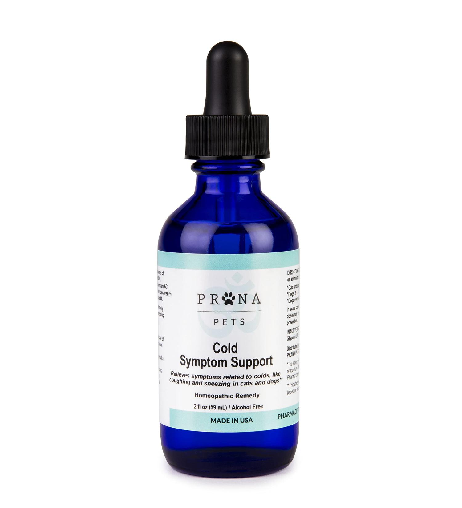 Prana Pets Cold Support for Cats and Dogs - Natural Relief for Pet Respiratory Health - Buy Online on GoSupps.com