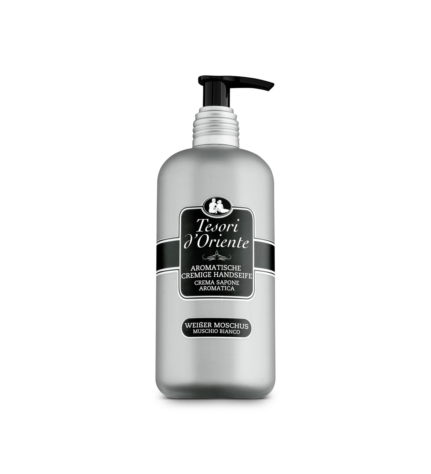 Tesori d'Oriente White Musk Liquid Soap 300ml - Aromatic Cream Soap for Body & Senses | International Shipping - Buy Online on GoSupps.com