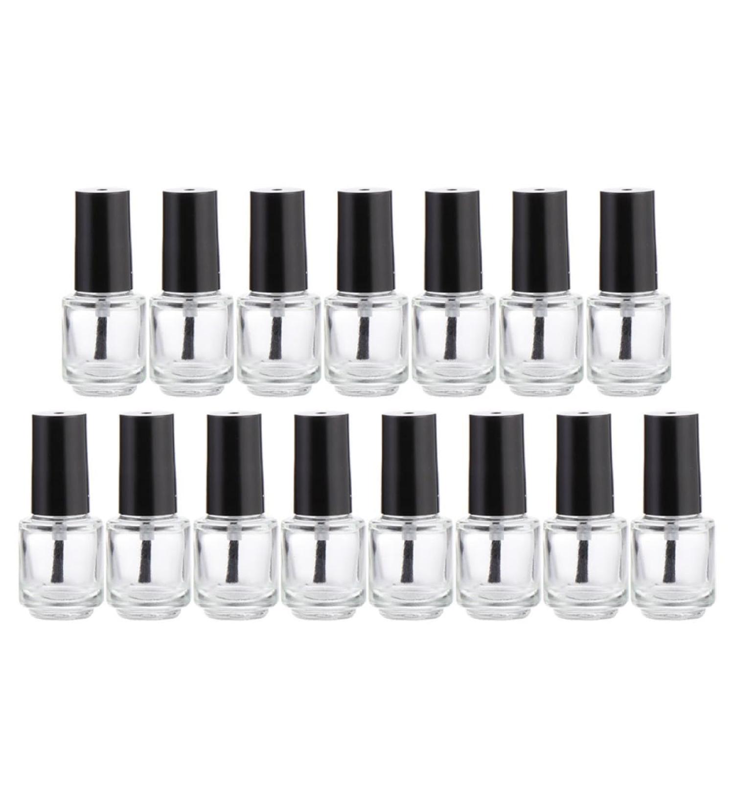 Lot de 25 Flacons Vides pour Vernis Ongles 5ml en Verre Pinceau Int gr et Bouchon Aluminium lectrolytique tanches et Compacts pour Rangement et Voyage Manucure - Buy Online on GoSupps.com