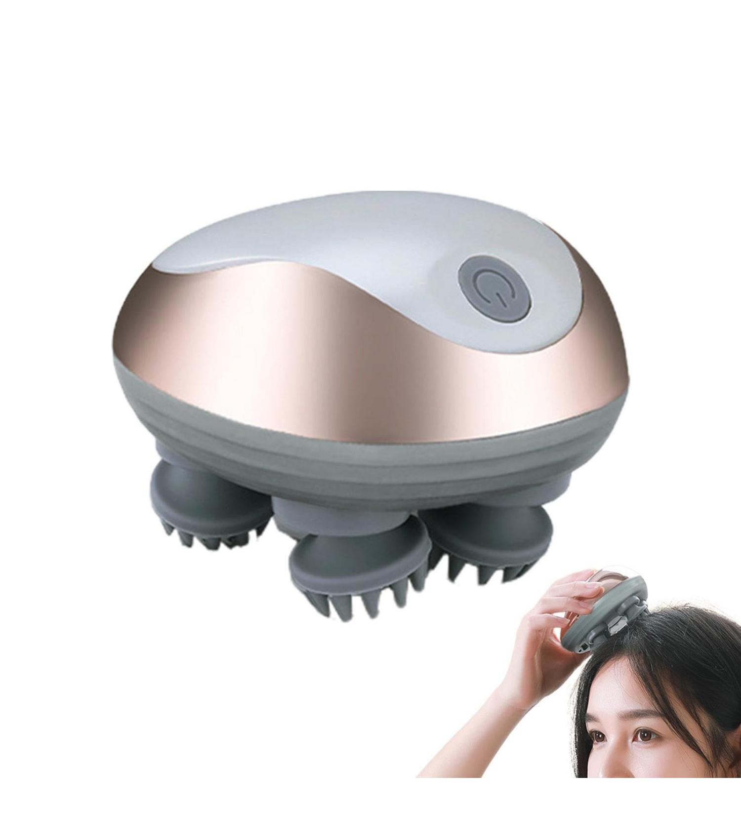 Aizuoni Electric Scalp Massager - Intelligent Wireless Head Massager for Relaxation | Multifunctional Body Scratcher Device - Buy Online on GoSupps.com