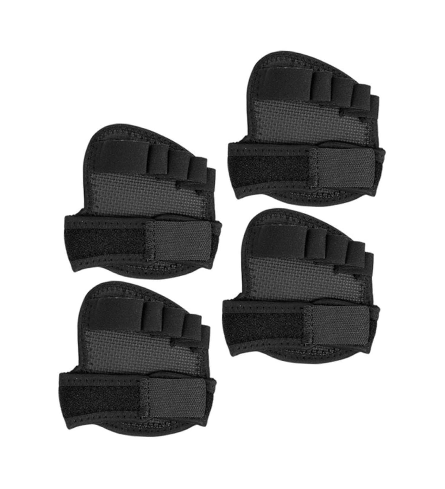 FOMIYES Five Finger Half Socks - Sweat-Absorbing Forefoot Pads Anti-Slip Palm Cushions - 2 Pairs - Black 12x10.5cm - International Shipping Available - Buy Online on GoSupps.com