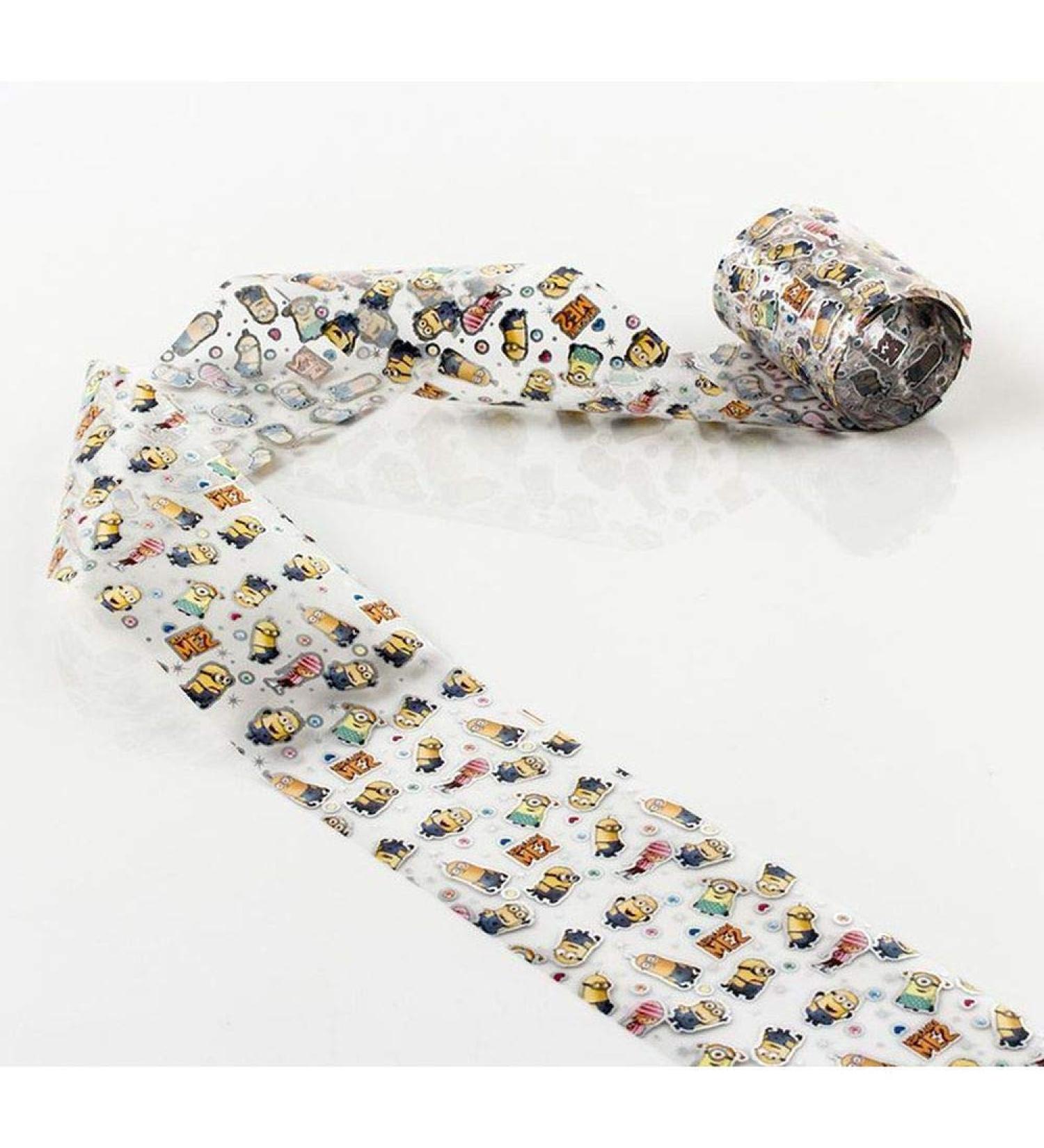 Nail art - nail foil - transfer foil - colorful/transparent - Minions - 1400-CN007