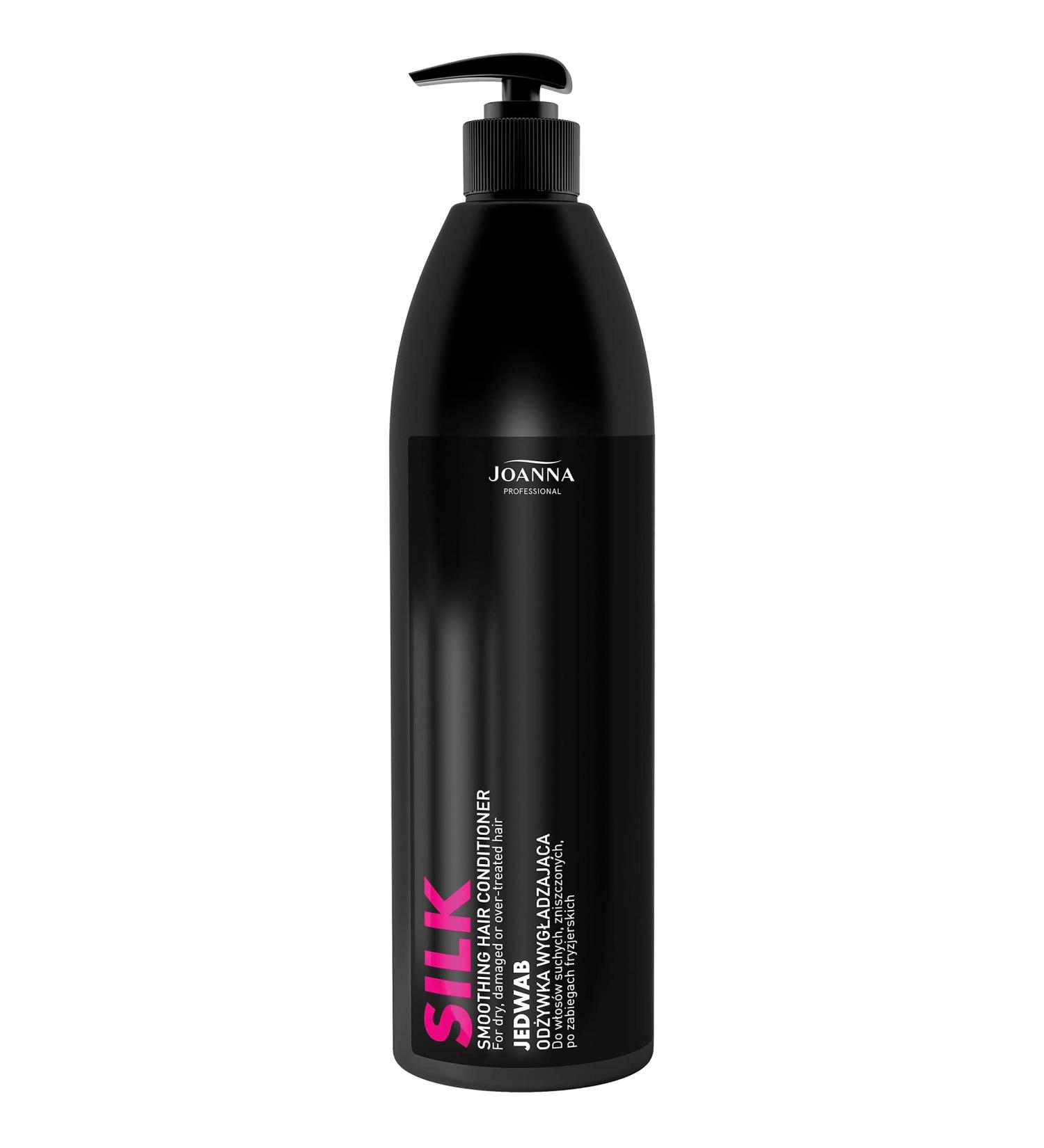 Joanna Professional Silk Conditioner - 1000g Smoothing Hair Product with Hydrolyzed Silk Protein for Silky Hair & Growth - Best Professional Hair Care - Buy Online on GoSupps.com