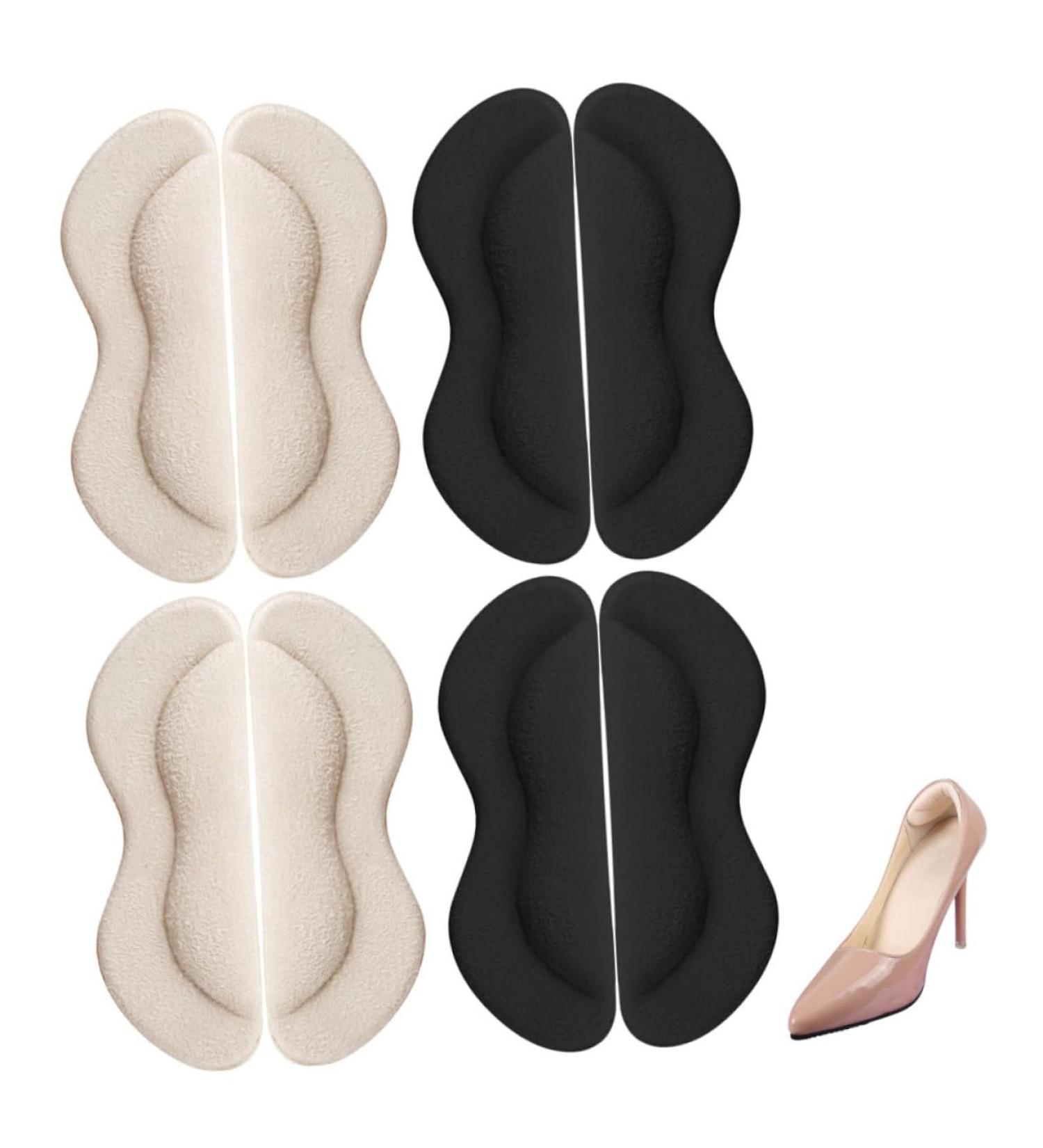 Didiseaon Comfort Heel Stickers - 4 Pairs High Heel Patches for Women Anti-Wear Grip Mats for Sneakers & Sports Shoes - Buy Online on GoSupps.com