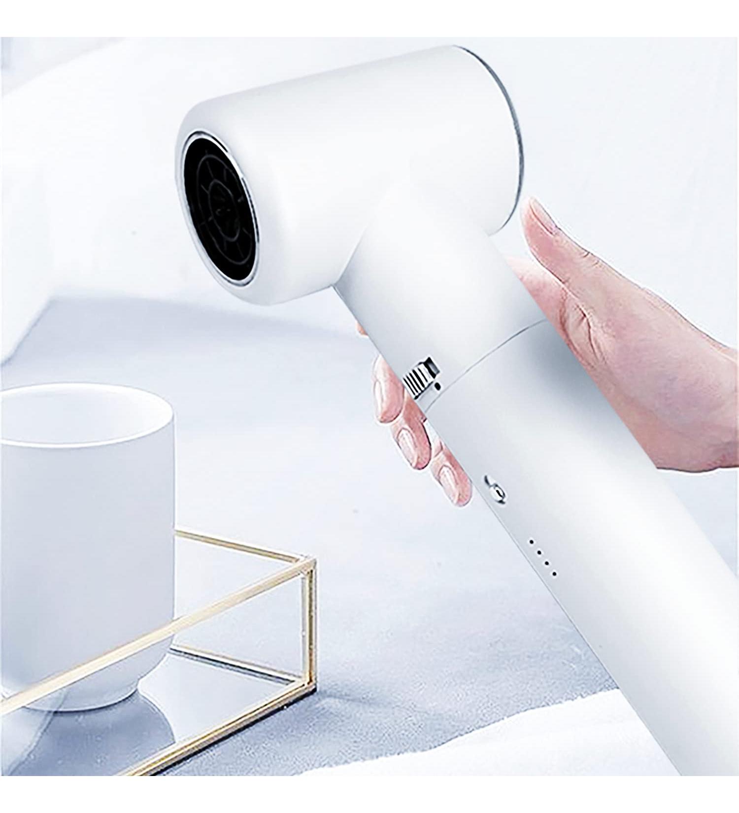 Cordless Hair Dryer Portable Travel Rechargeable Hair Dryer 12 Modes Hot and Cold Air Hair Dryer for Outdoor/Indoor - Buy Online on GoSupps.com