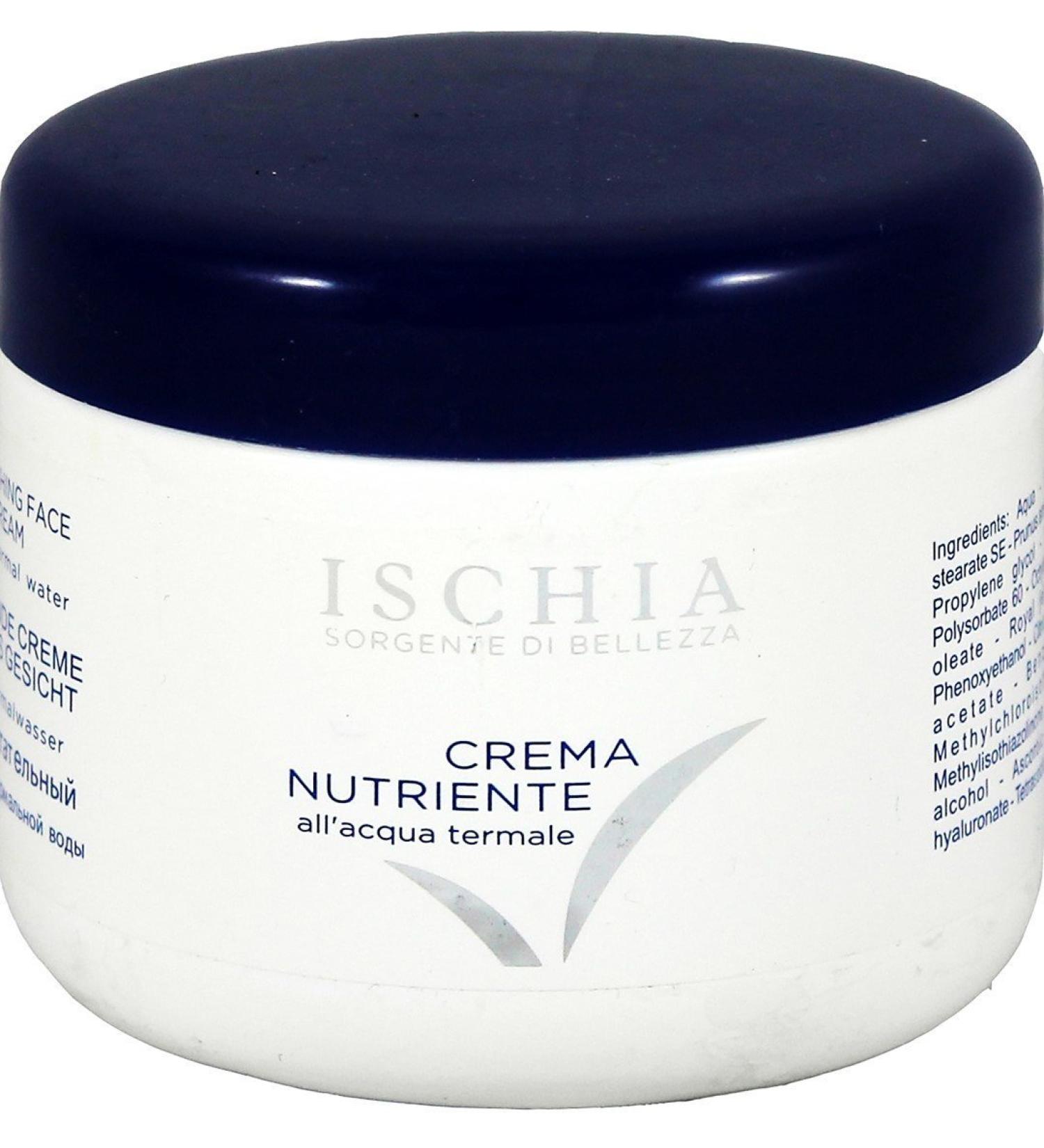Ischia Sorgente di Bellezza ISB - Nourishing cream 250 ml based on thermal water from the island of Ischia