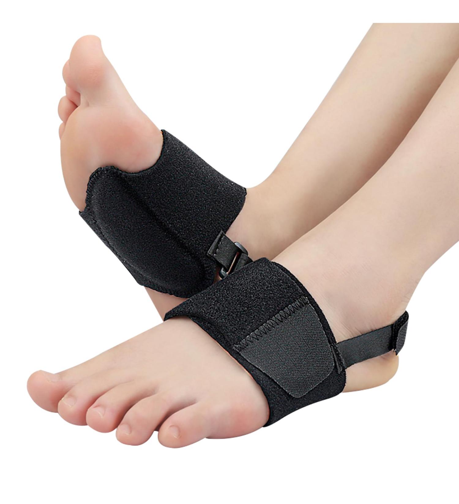 Dukars Arch Support for Women - Plantar Fasciitis Relief Orthotic Compression Wrap for Foot Pain High Arches & Flat Feet Heel Fatigue (Black - Buy Online on GoSupps.com