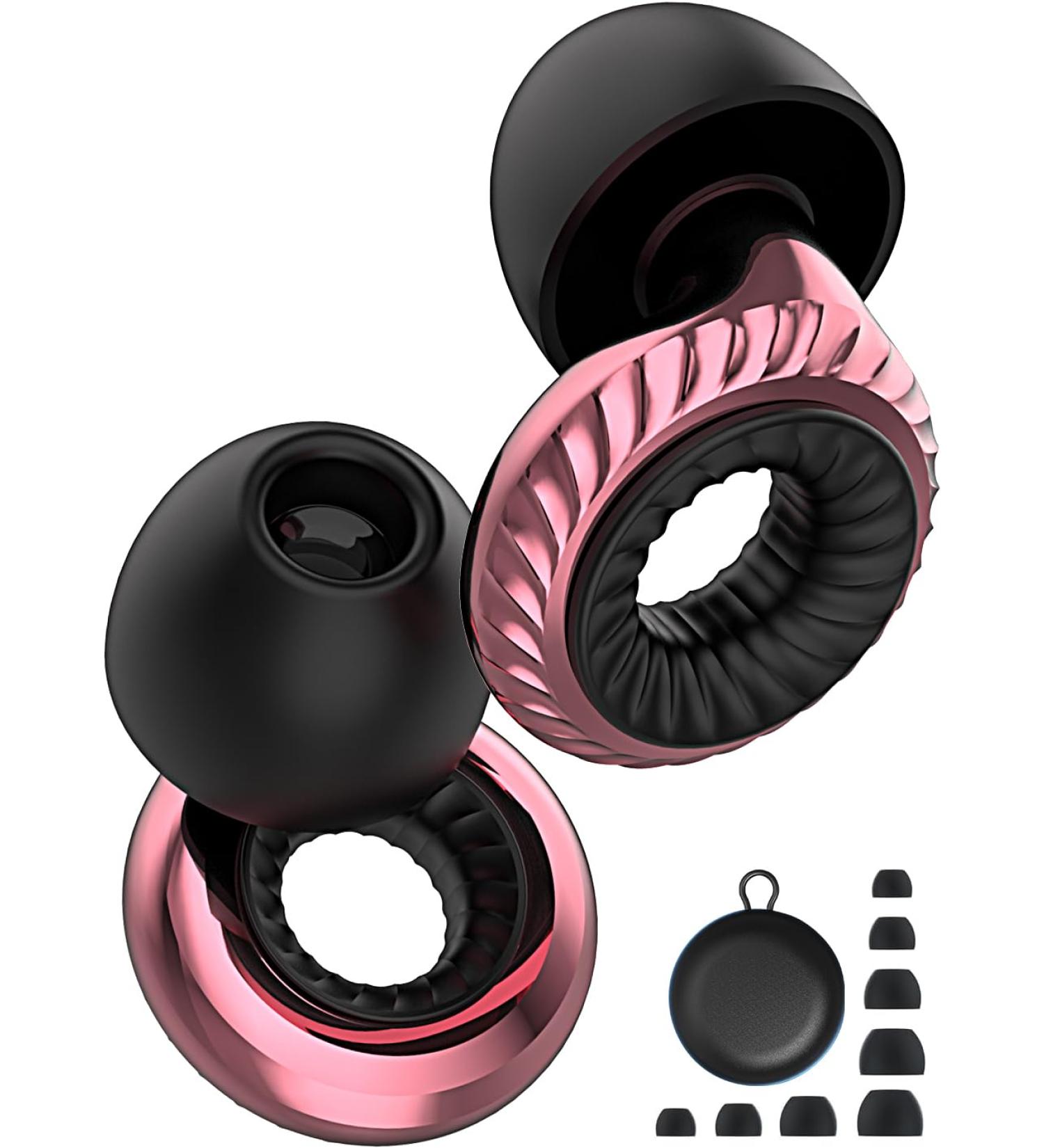 Buy Reusable Noise Cancelling Ear Plugs for Sleeping Concerts & Raves | Best Earplugs to Block Snoring & Enhance Focus - 20dB Protection - Buy Online on GoSupps.com