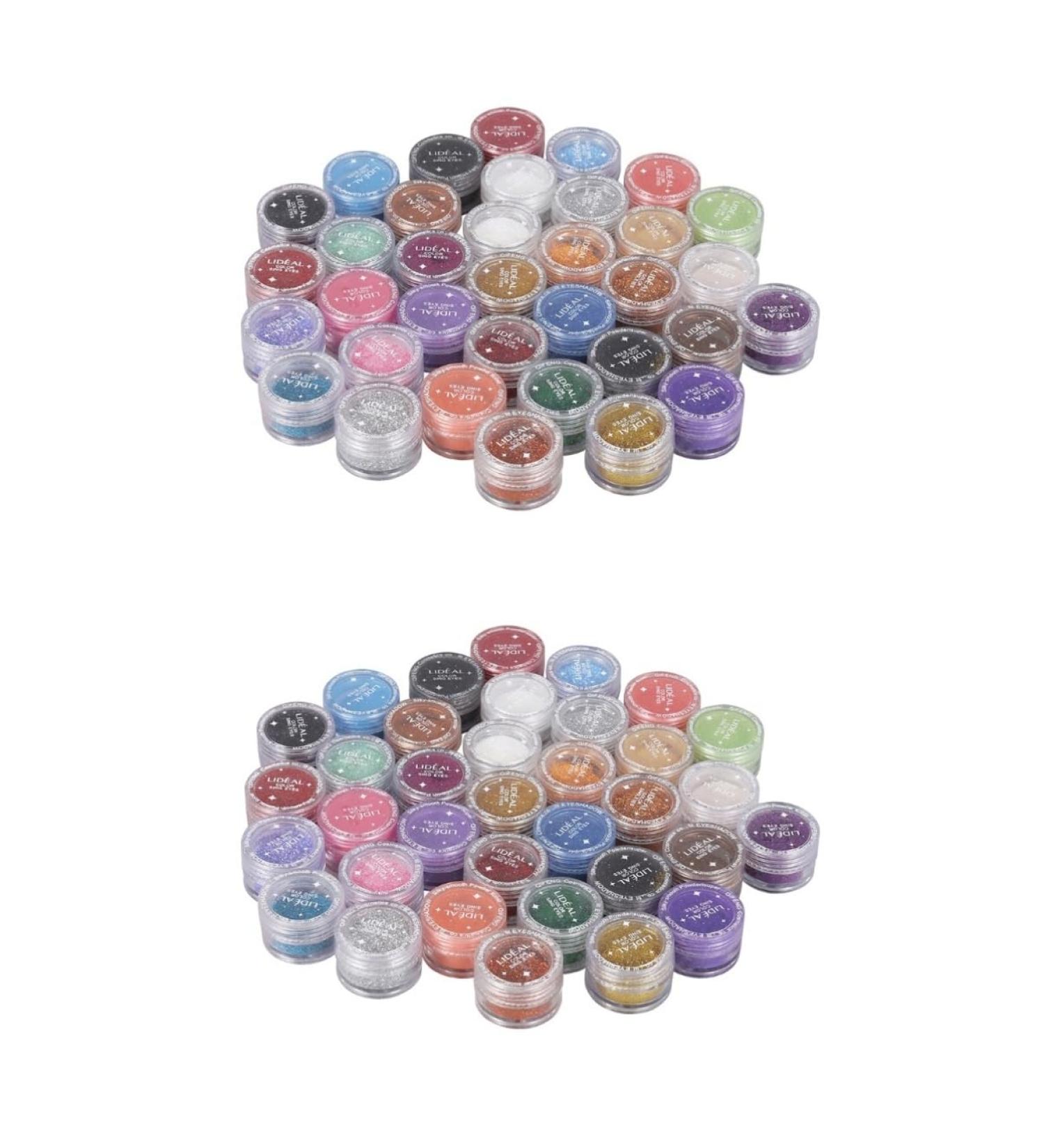 FOMIYES 60 Pcs Eyeshadow Pigment Powder Eye Shadow Small Particles - Buy Online on GoSupps.com
