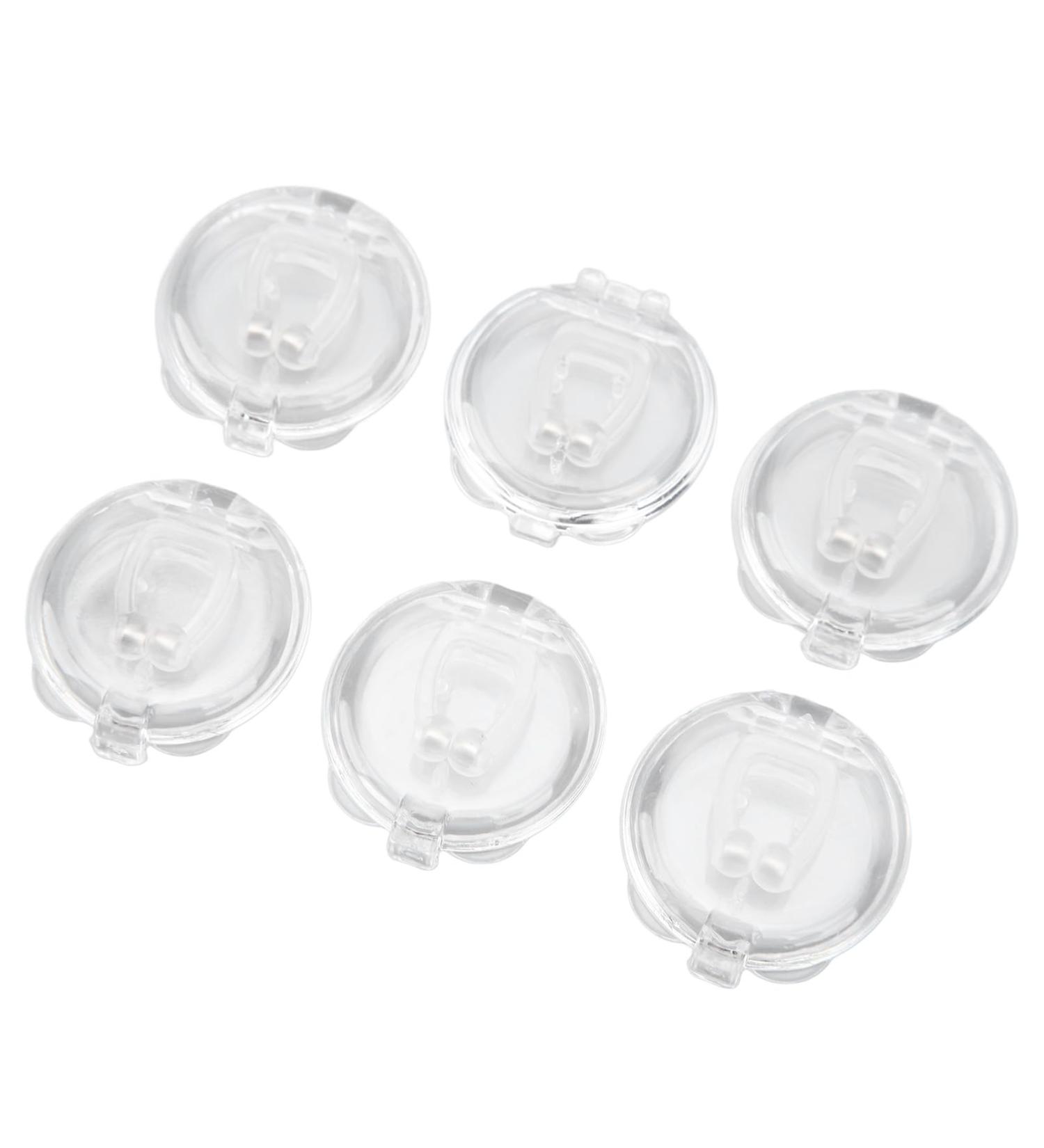 Effective Anti Snoring Devices - 6 Reusable Soft Silicone Nose Clips for Men & Women | Improve Breathing & Reduce Snoring - International Shipping Available - Buy Online on GoSupps.com