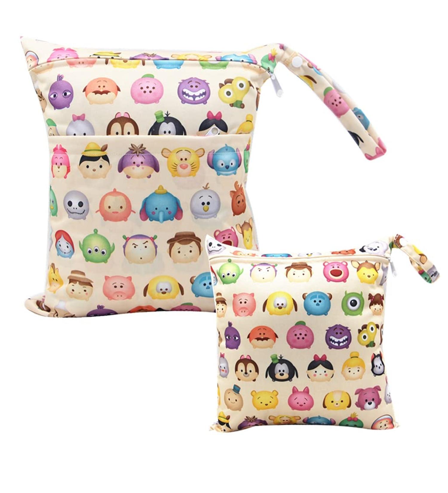 Egurs Animal Head Diaper Bag Wetbag - Large & Medium for On-the-Go Convenience | International Shipping - Buy Online on GoSupps.com