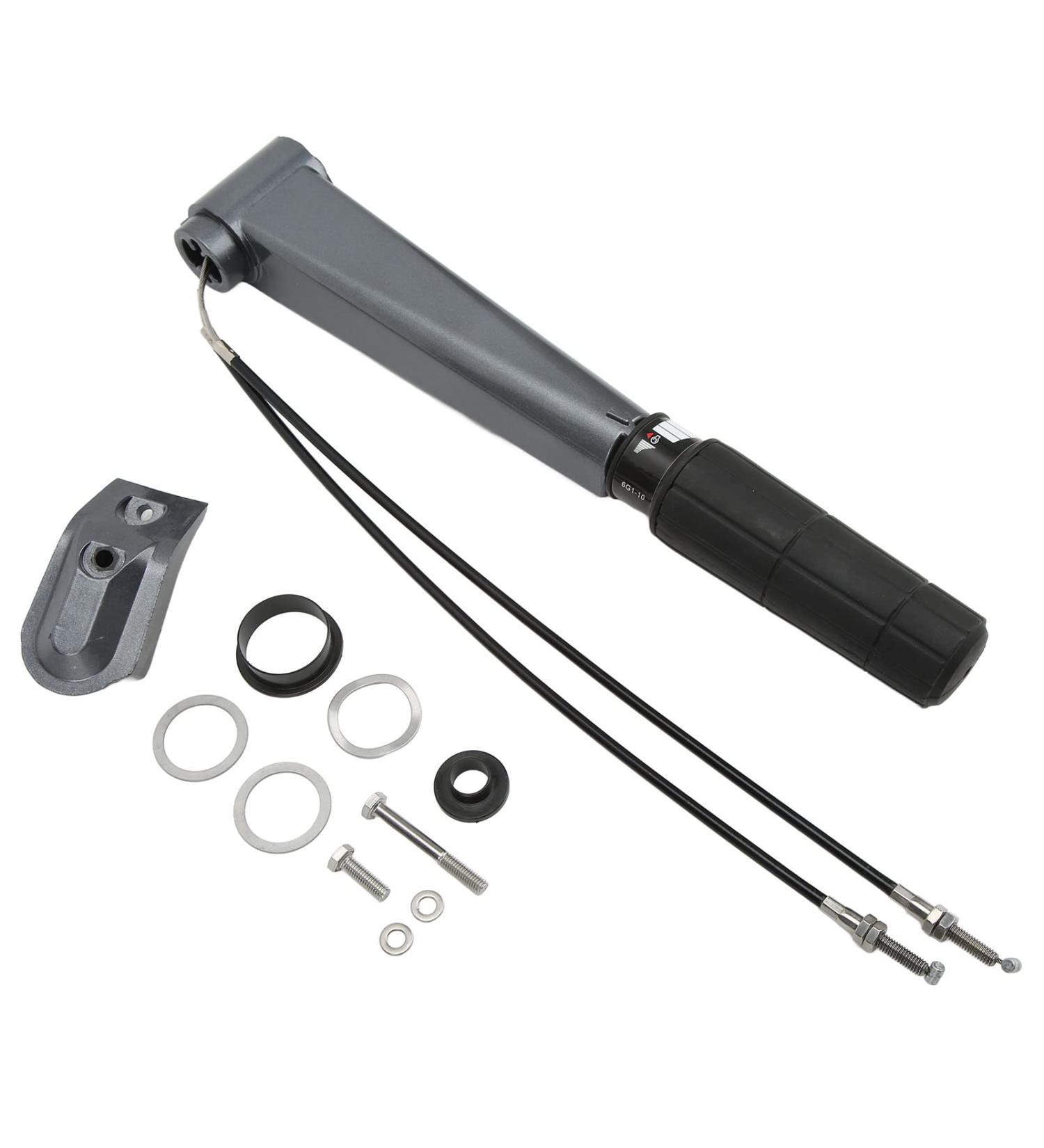 SUNGOOYUE Outboard Steering Tiller Set | 2 Stroke 25-30HP Boat | Nonslip Handle | Waterproof Mount - Buy Online on GoSupps.com