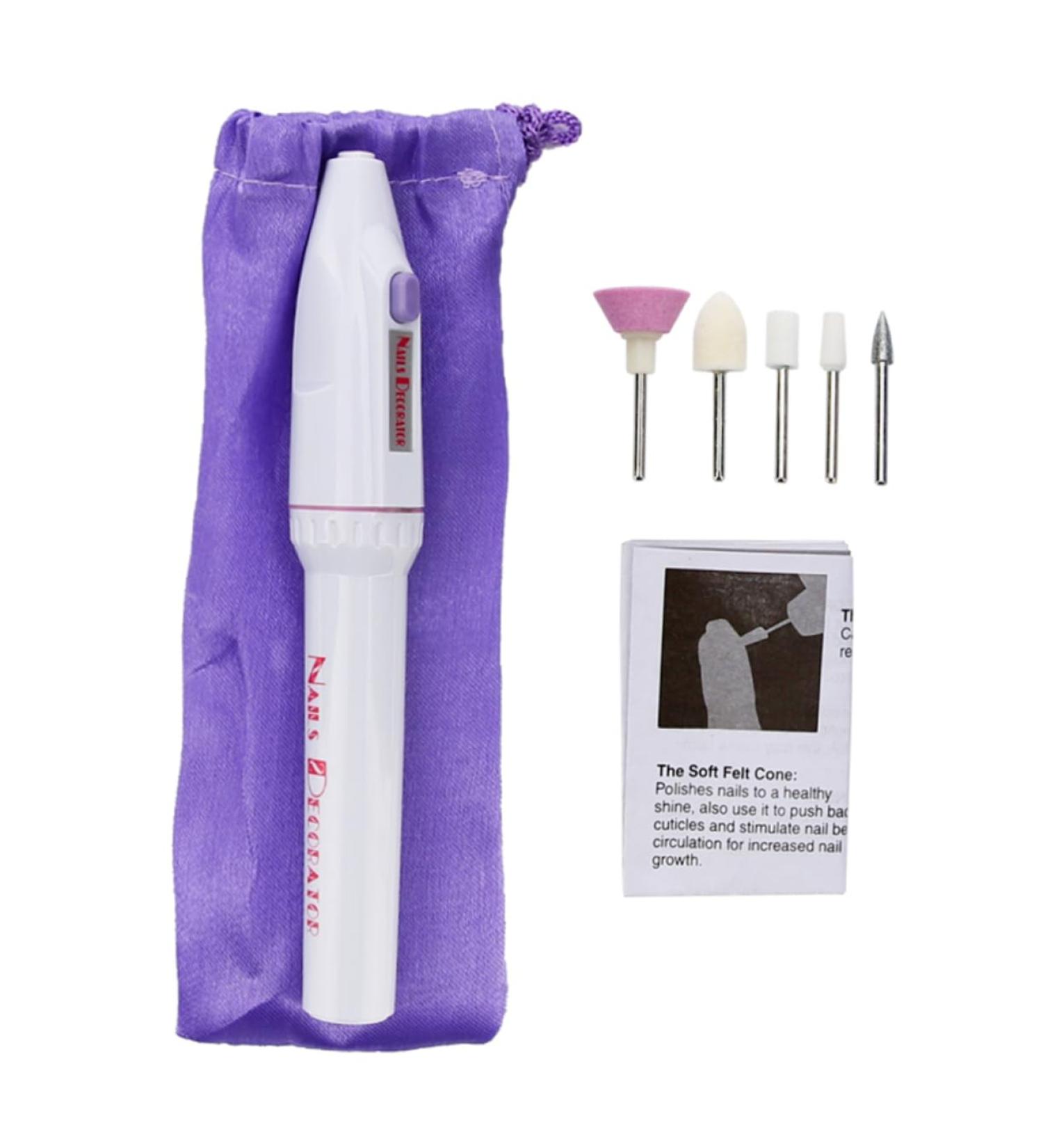 Beavorty electric file for nails mini nail files electric nail file pen shape file nail file pen shape nail file file simple equipment medium As Shown - Buy Online on GoSupps.com