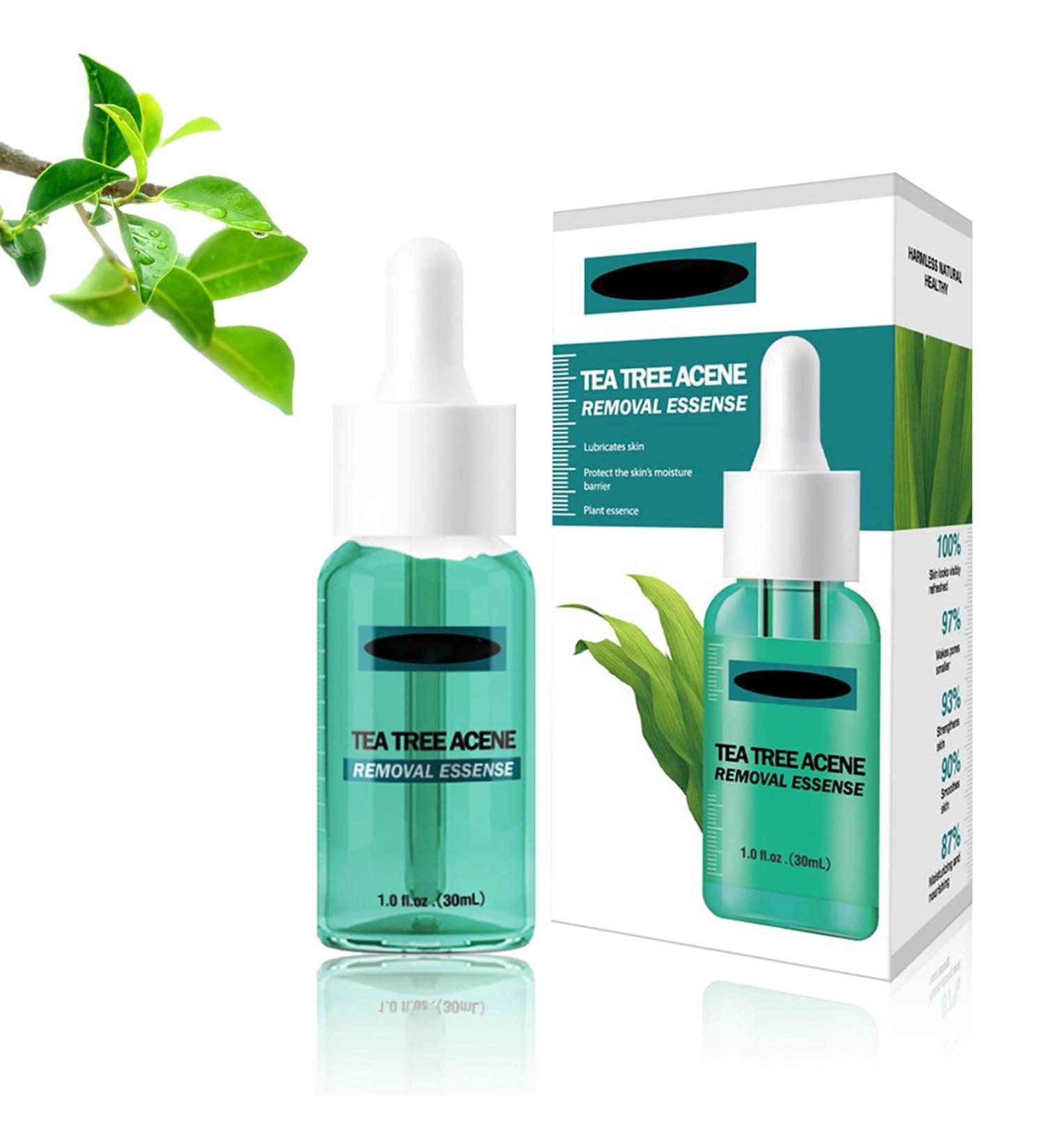 Tea Tree Face Serum - Acne Remove Face Serum for Women - Dark Spot Remover for Face Essence - Reduce Redness Oil Control Clean Dirt - Shrink Pore Minimizer Firm Lift Skin - Moisture Hydrate Refreshing - Buy Online on GoSupps.com