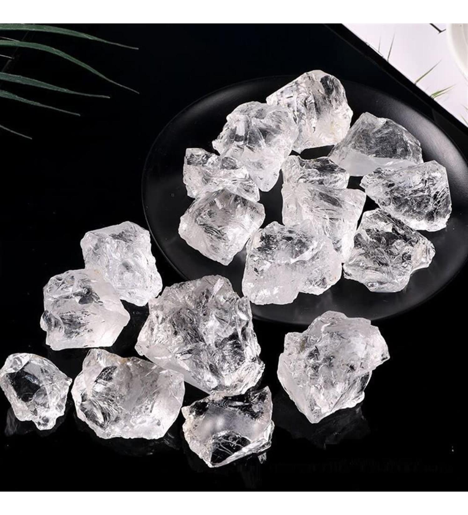 Natural Magic Natural White Crystal Stone Specimen Collection Home Decoration Fish Tank Stones Reiki Crystal Stone (Color : White Crystsl Size : 190-200g) 190-200g White Crystsl - Buy Online on GoSupps.com