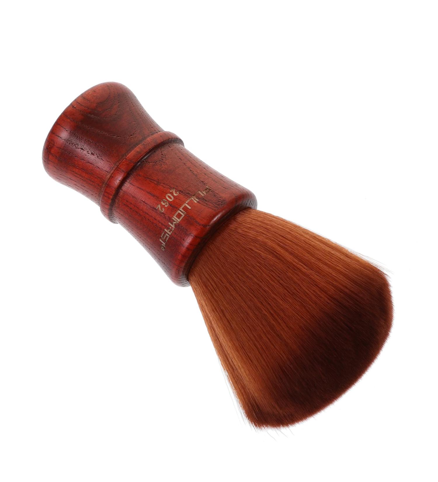 Housoutil Neck Duster Brush Face Cleaner Brush Cleaning Brush For Cleaning Large Neck Duster Neck Duster Salon Shaving Brush Shave for Men Mens Duster Salon Neck Duster Wooden Hair - Buy Online on GoSupps.com