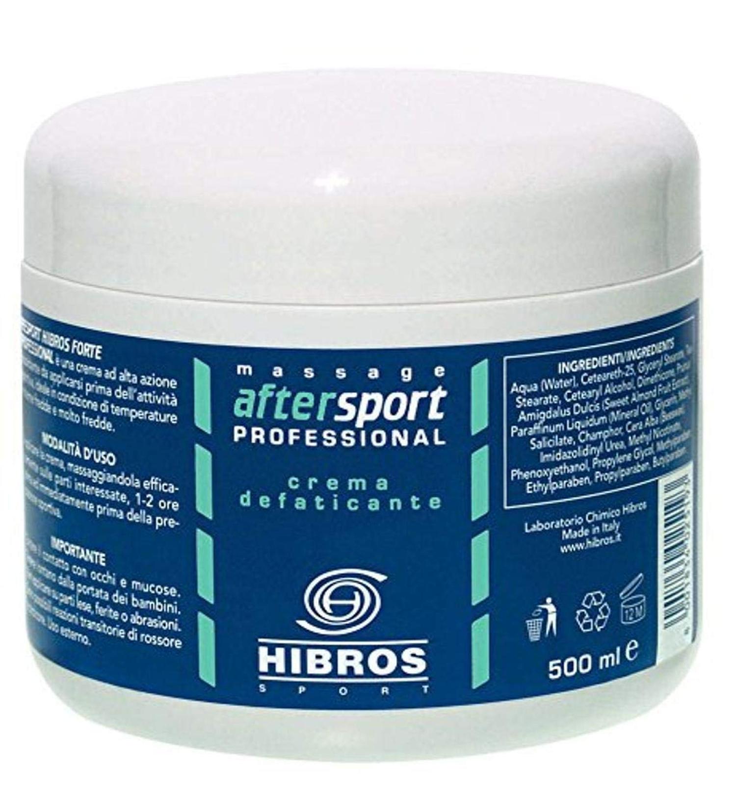 HIBROS Sport AfterSport Professional Cream 500ml