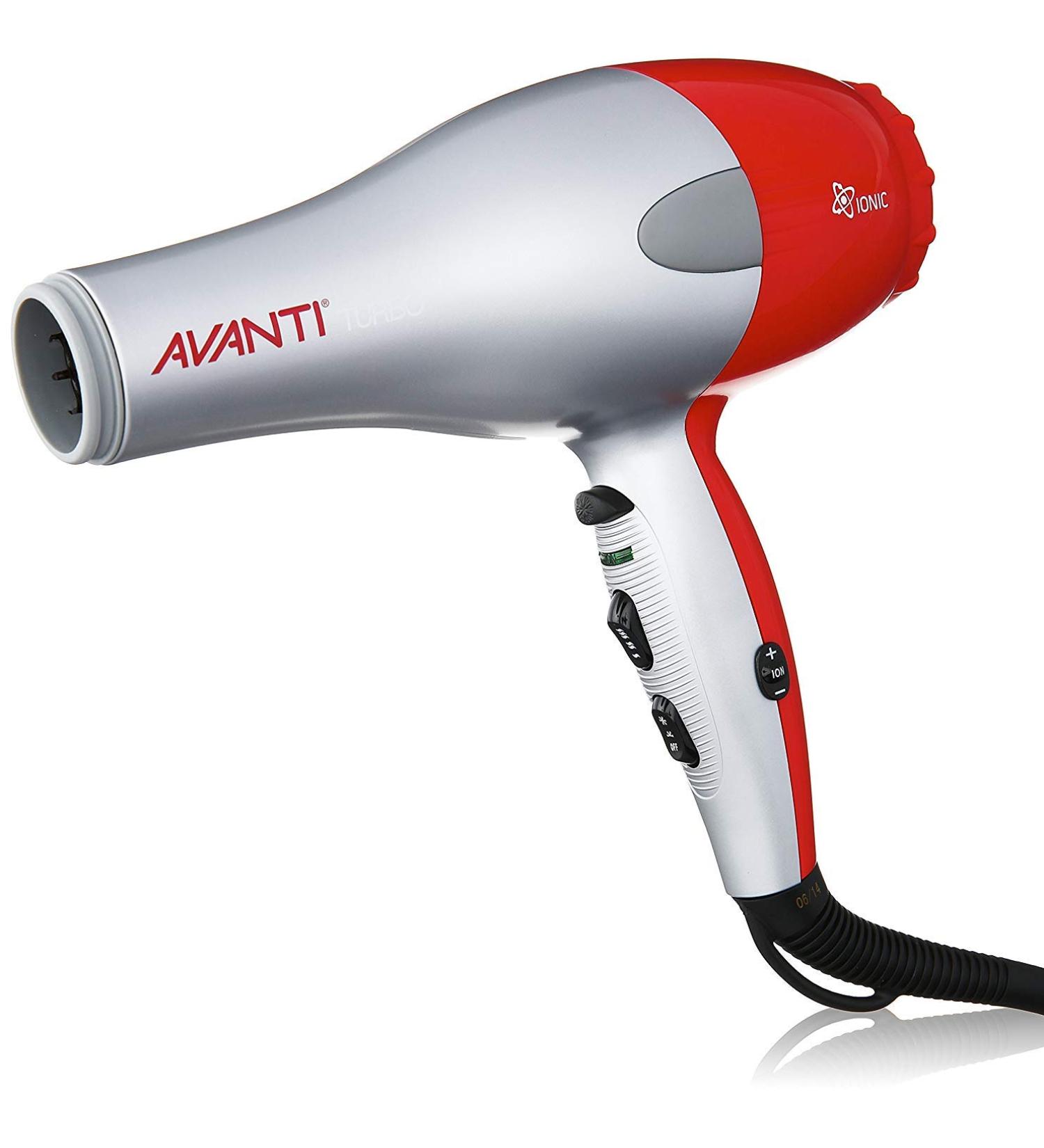 Avanti Ultra Turbo Professional Ionic Hair Dryer Grey/Red for Unisex - Buy Online on GoSupps.com