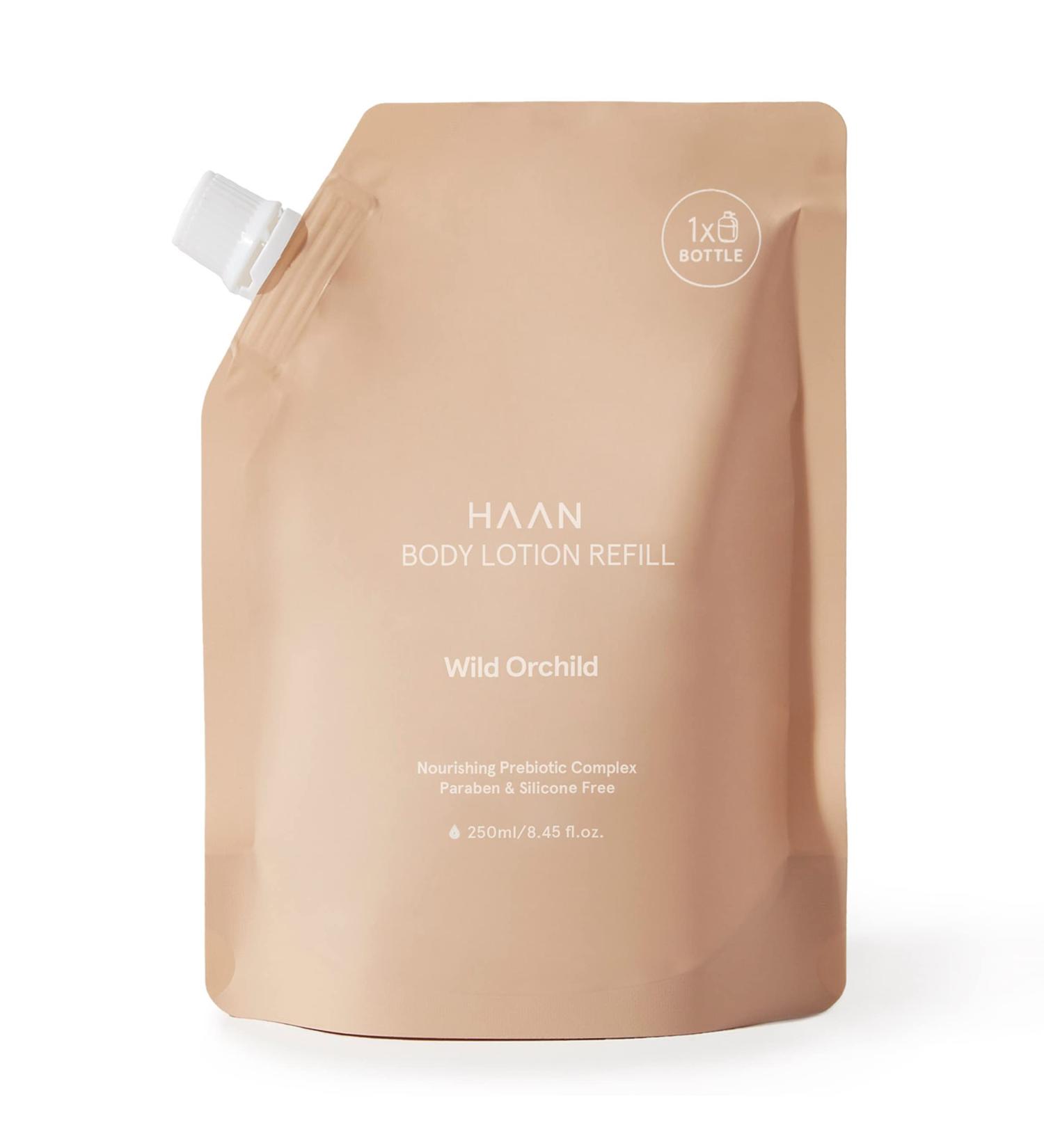 HAAN Moisturizing Body Lotion Refill (Wild Orchid) | Hydrating Paraben & Silicon Free | For Men & Women | Smoother Healthier Skin | 8.5 Fl. Oz - Buy Online on GoSupps.com