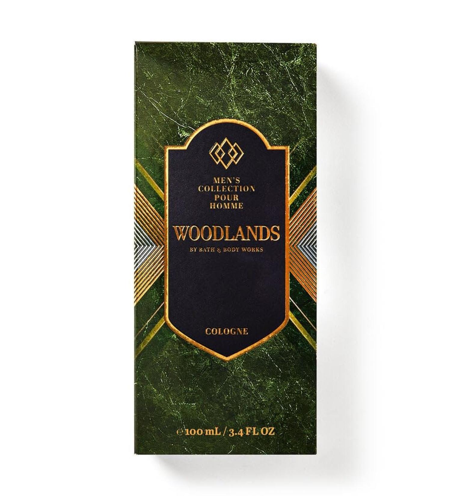 Bath and Body Works Woodlands Men's Fragrance 3.4 Ounces Cologne Spray (Woodlands) Woodlands 3.4 Fl Oz (Pack of 1)