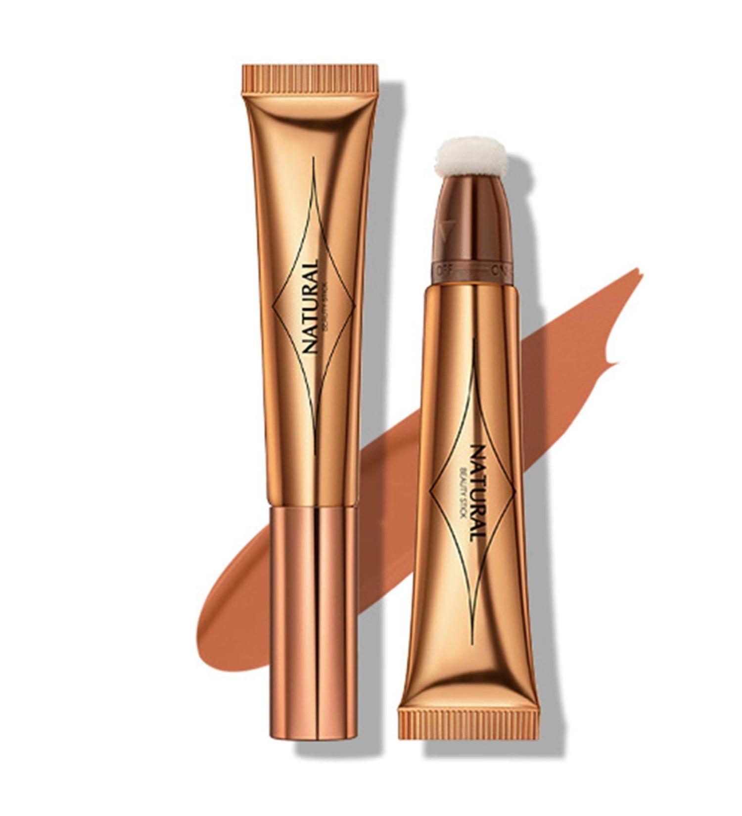 Stick Highlighter Makeup & Stick | Versatile Highlighter Makeup Stick Adds Shimmer Blends EffortHighlighter Contouring for Cheeks Tmay 03# - Buy Online on GoSupps.com