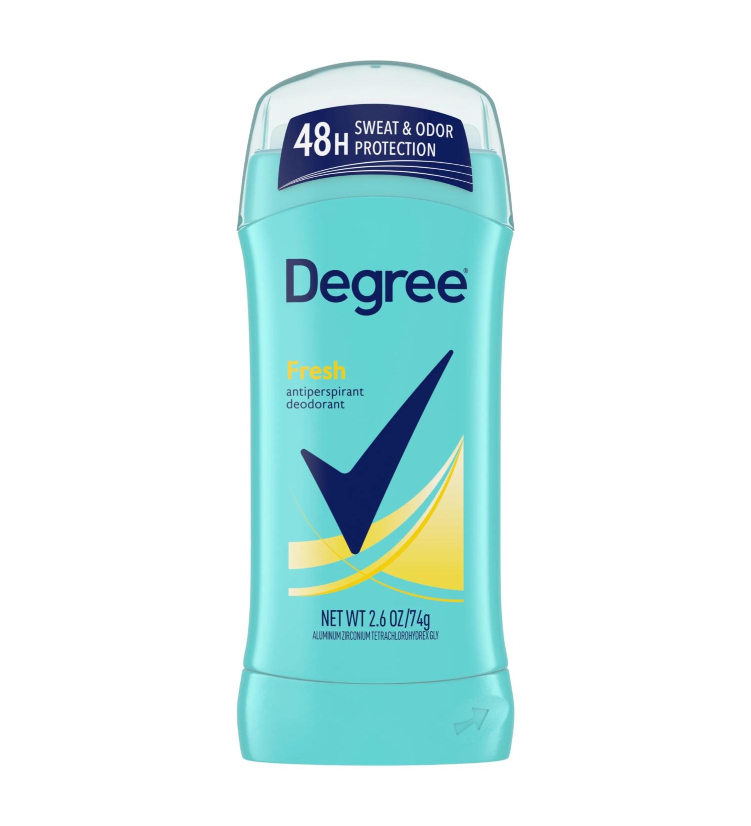 Degree Deodorant 2.6 Ounce Womens Motion Sense Daisy Fresh (76ml) (3 Pack)