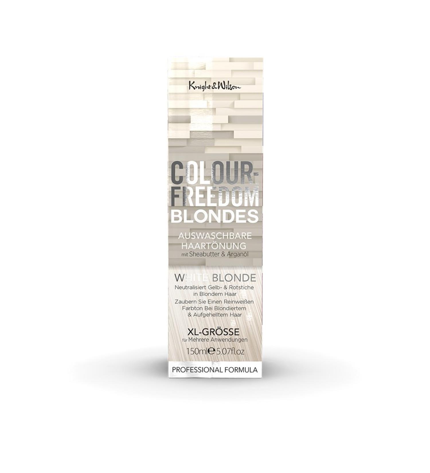 Colour-Freedom Blondes White Blonde XL 150 ml washable hair dye white blonde 150 ml (1 pack)