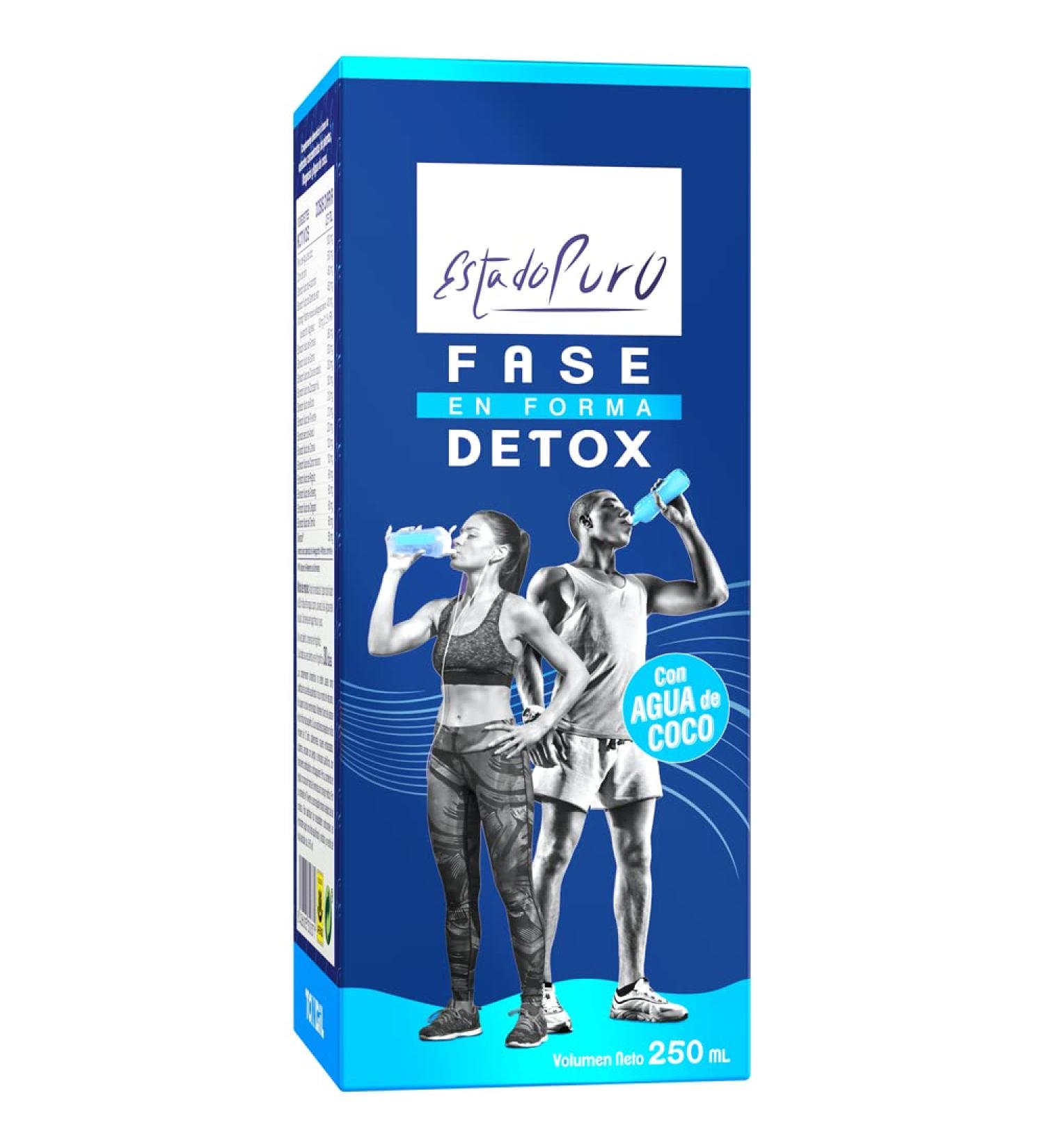  TONGIL Phase Detox Pure Condition 250ml - Powerful Slimming Diuretic and Drainage for Liquid Retention - With Plant Extracts Artichoke Ponytail and Coconut Water to Restock - Buy Online on GoSupps.com